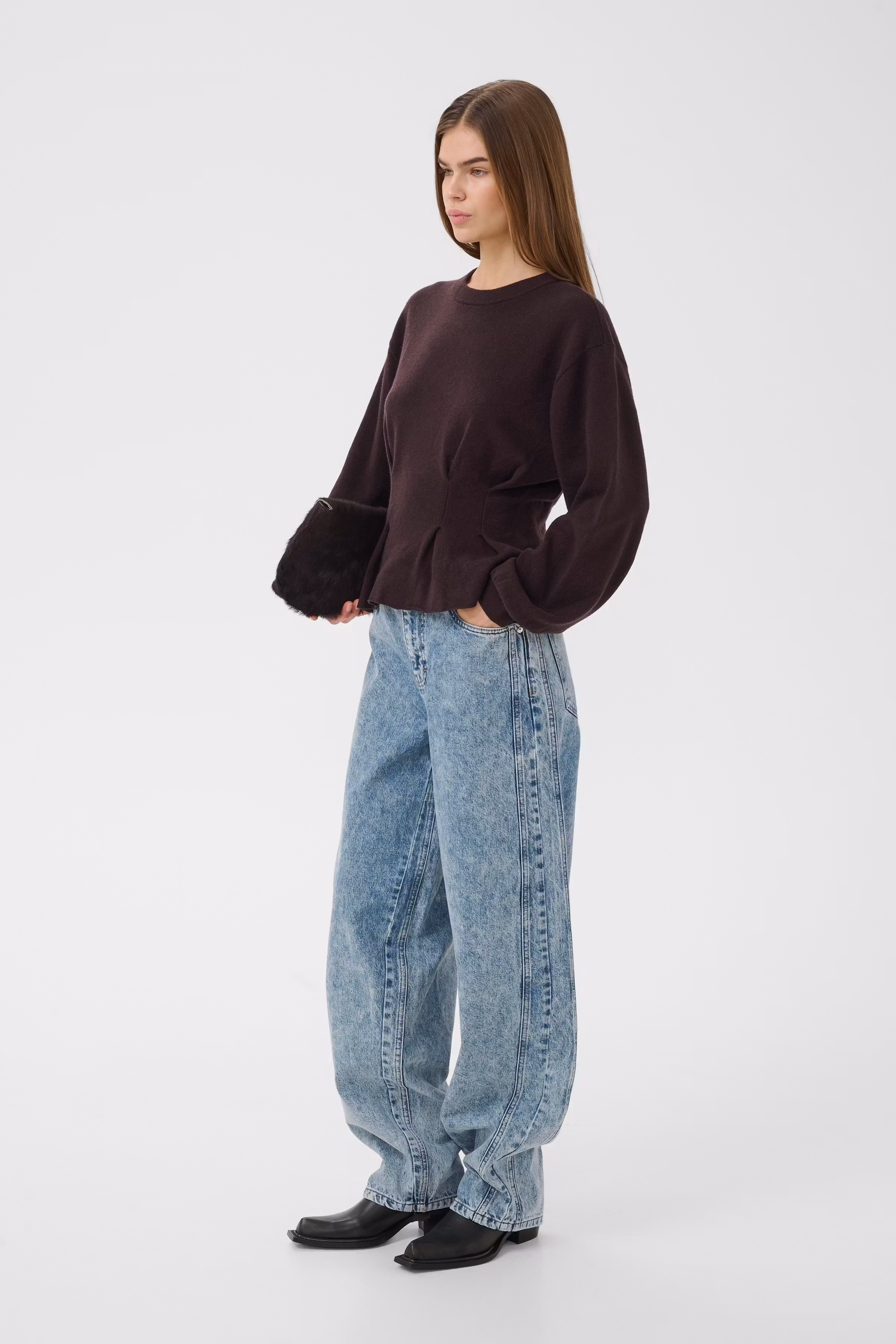 GZmawi Barrel jeans LOOKBOOK FRONT 10911523-109868