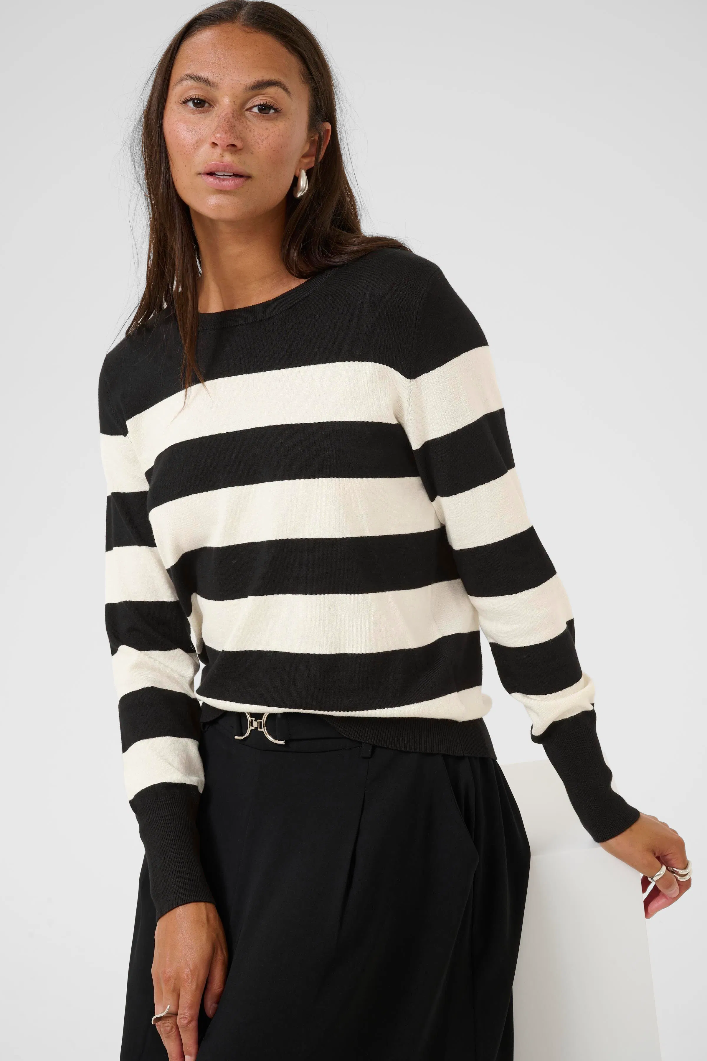 KAlizza Striped Pullover LOOKBOOK DETAIL 10509065-108420