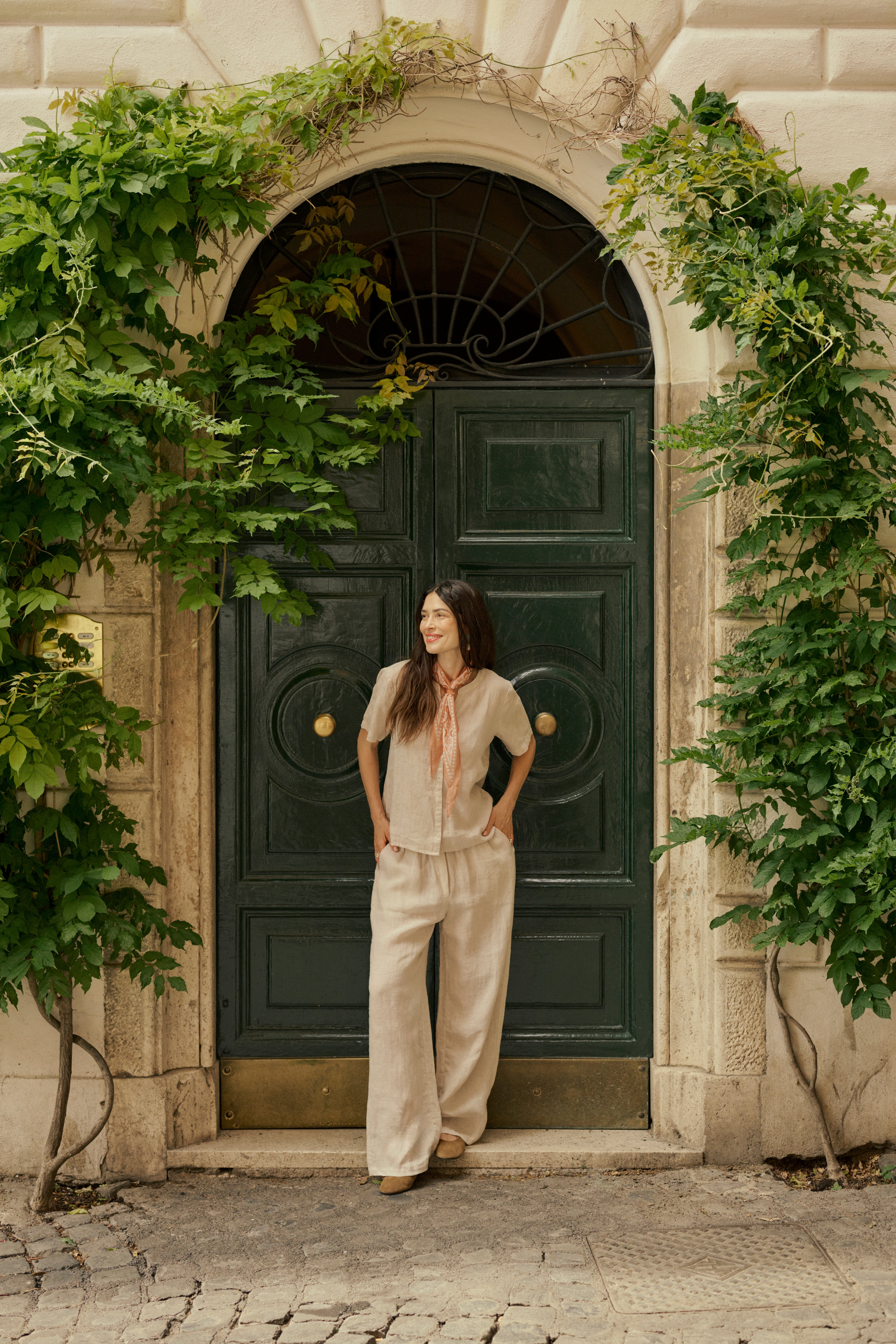 CRBellis Chemise en lin LOCATION NONE 10611578-104537