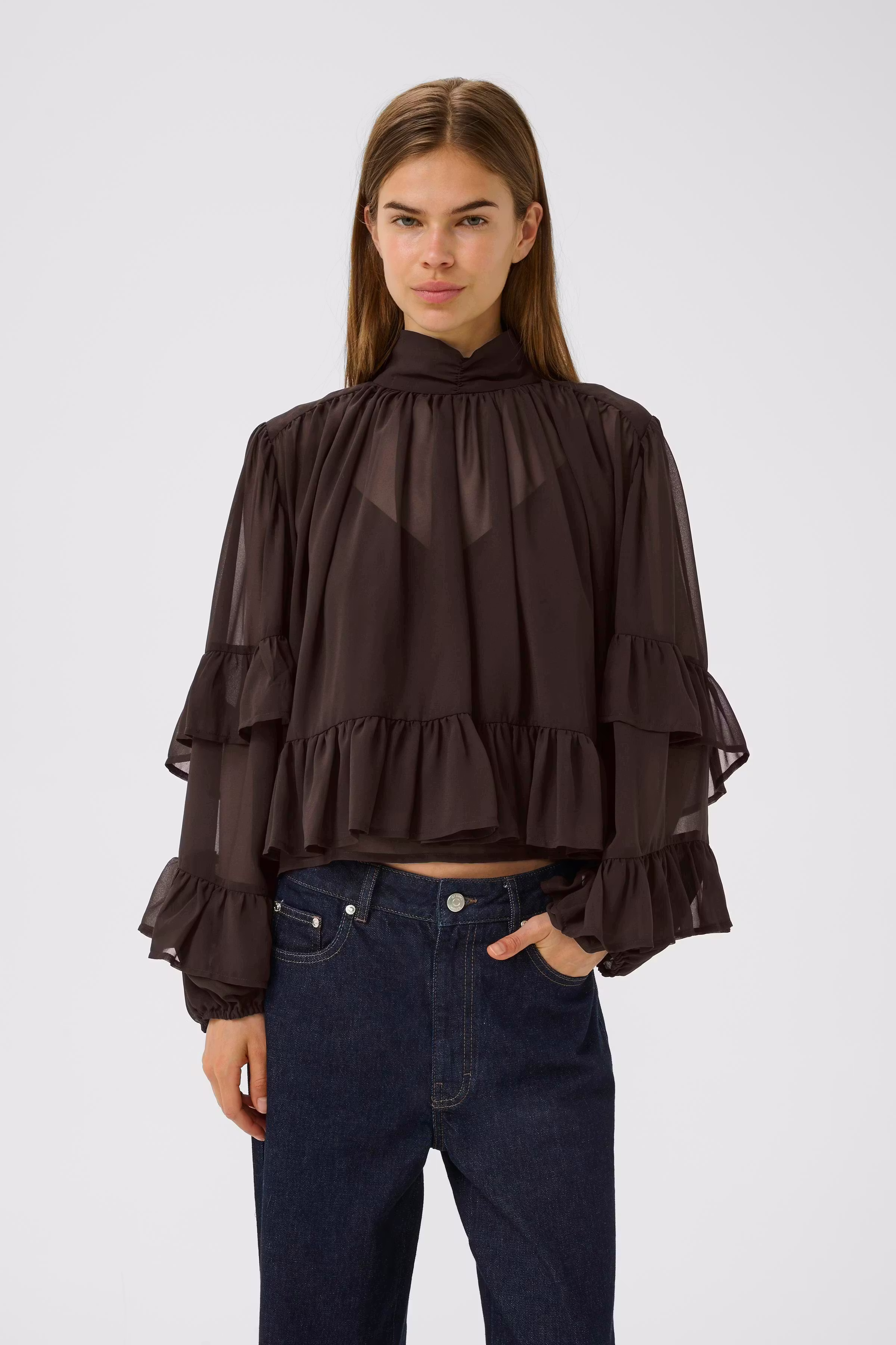 GZmio Bluse LOOKBOOK FRONT 10910650-191106