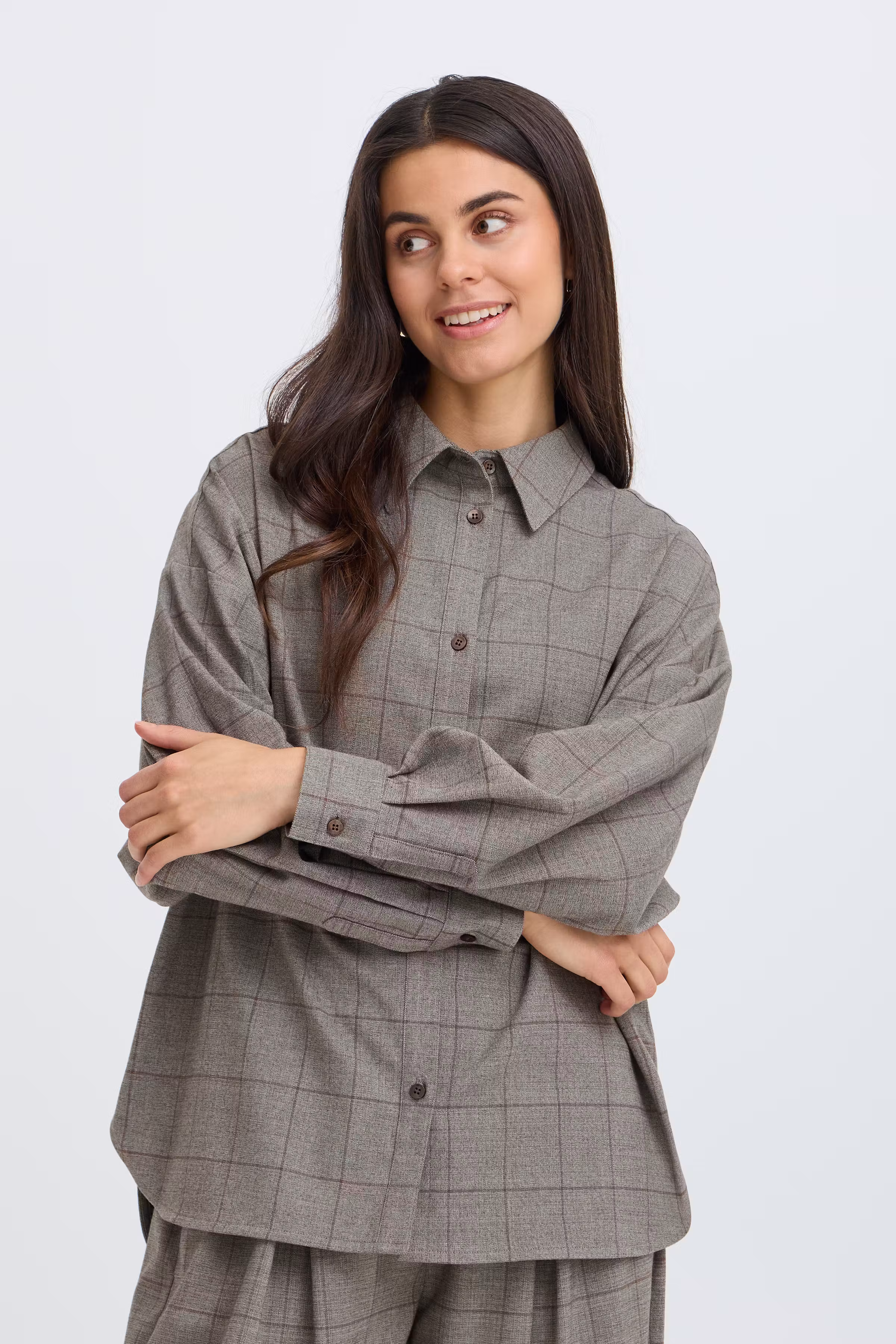 FRKALINA Skjorte LOOKBOOK FRONT 20618410-900013388