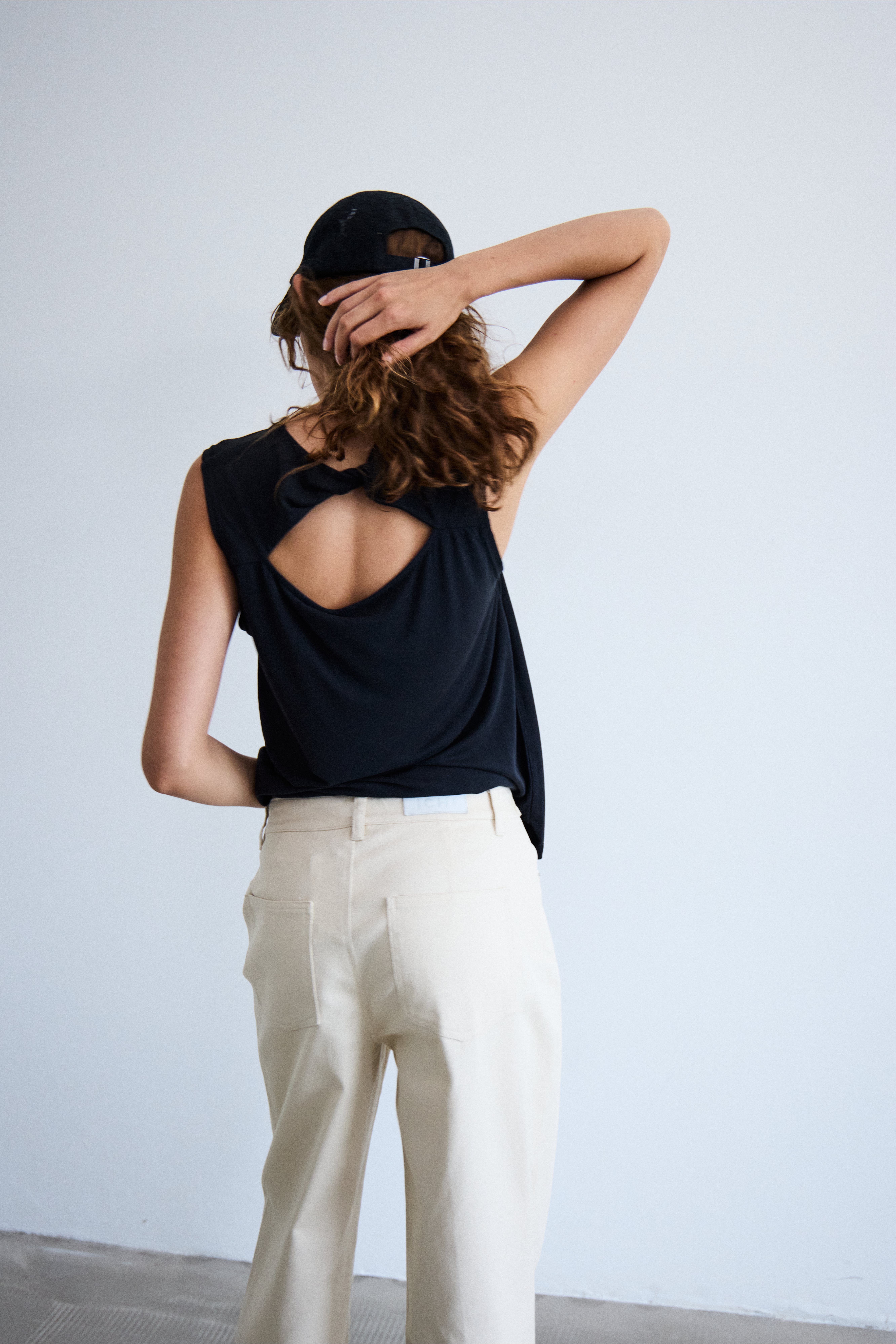 IHOPANNY Ärmellose Bluse LOCATION NONE 20123033-194008