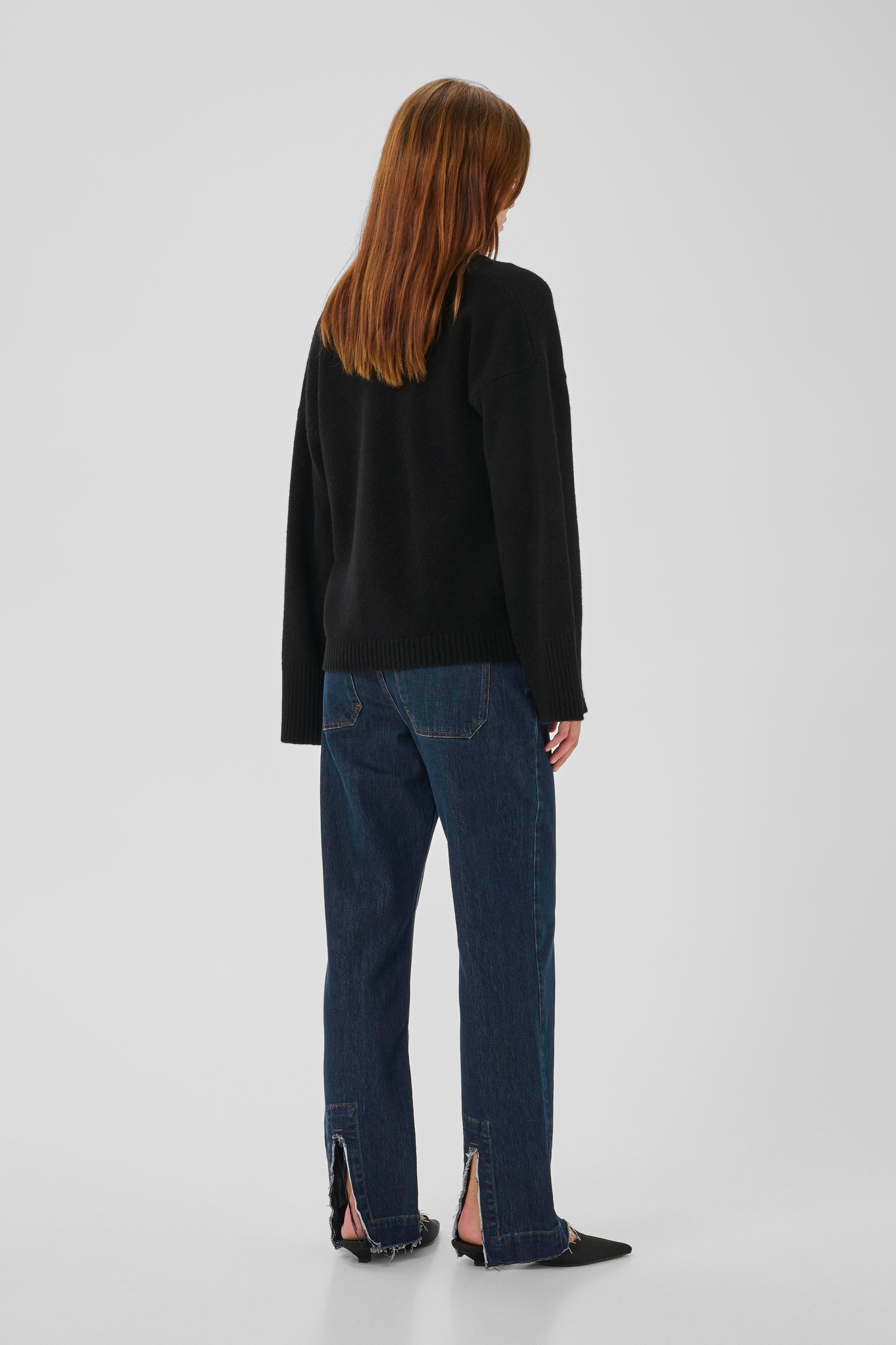 MWEbba High Straight Slit LOOKBOOK BACK 10705266-100067