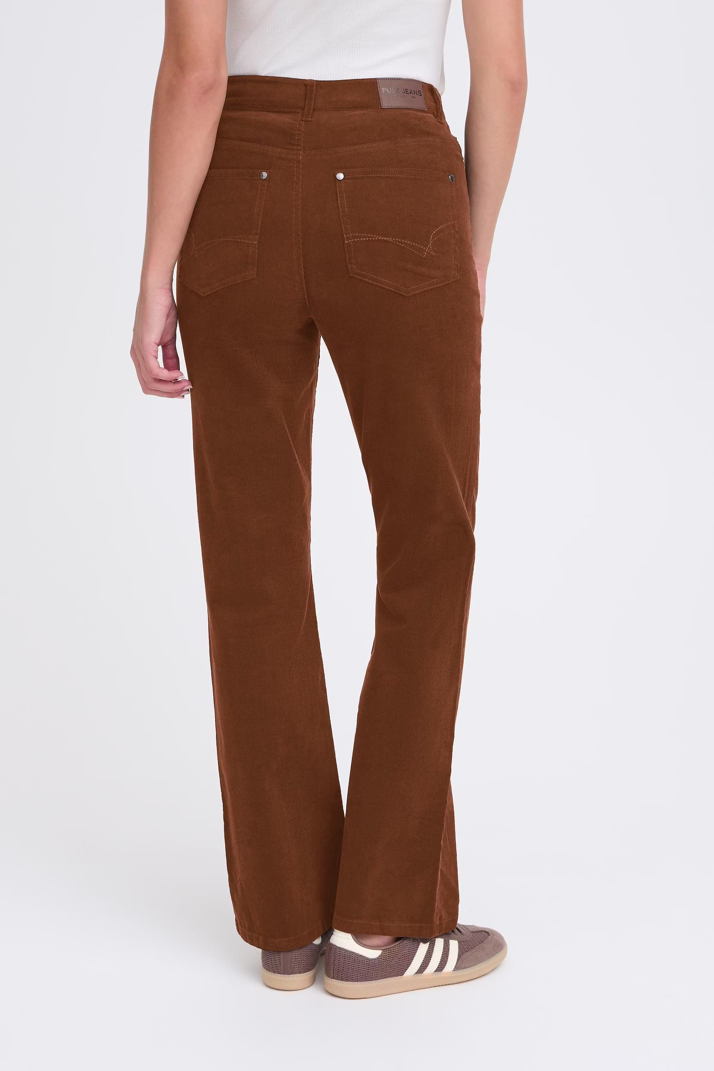 PZSALLY Ultra High Waist Bootcut Bukser LOOKBOOK BACK 50210072-181027