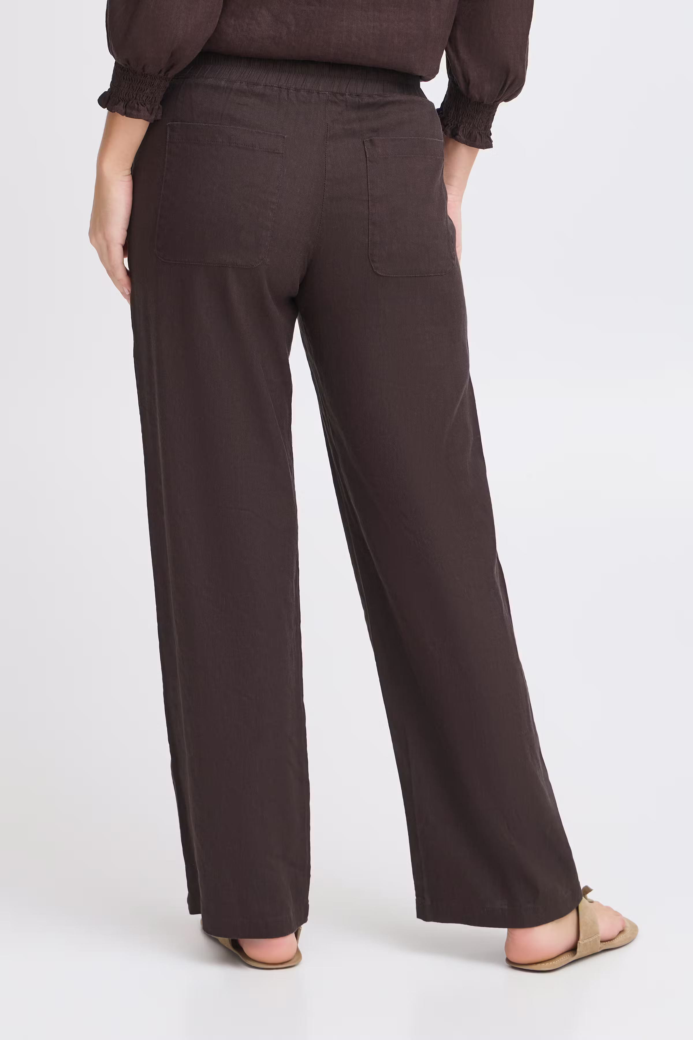 PZLUCA Full Length, Wide Leg Bukser LOOKBOOK BACK 50208892-191103
