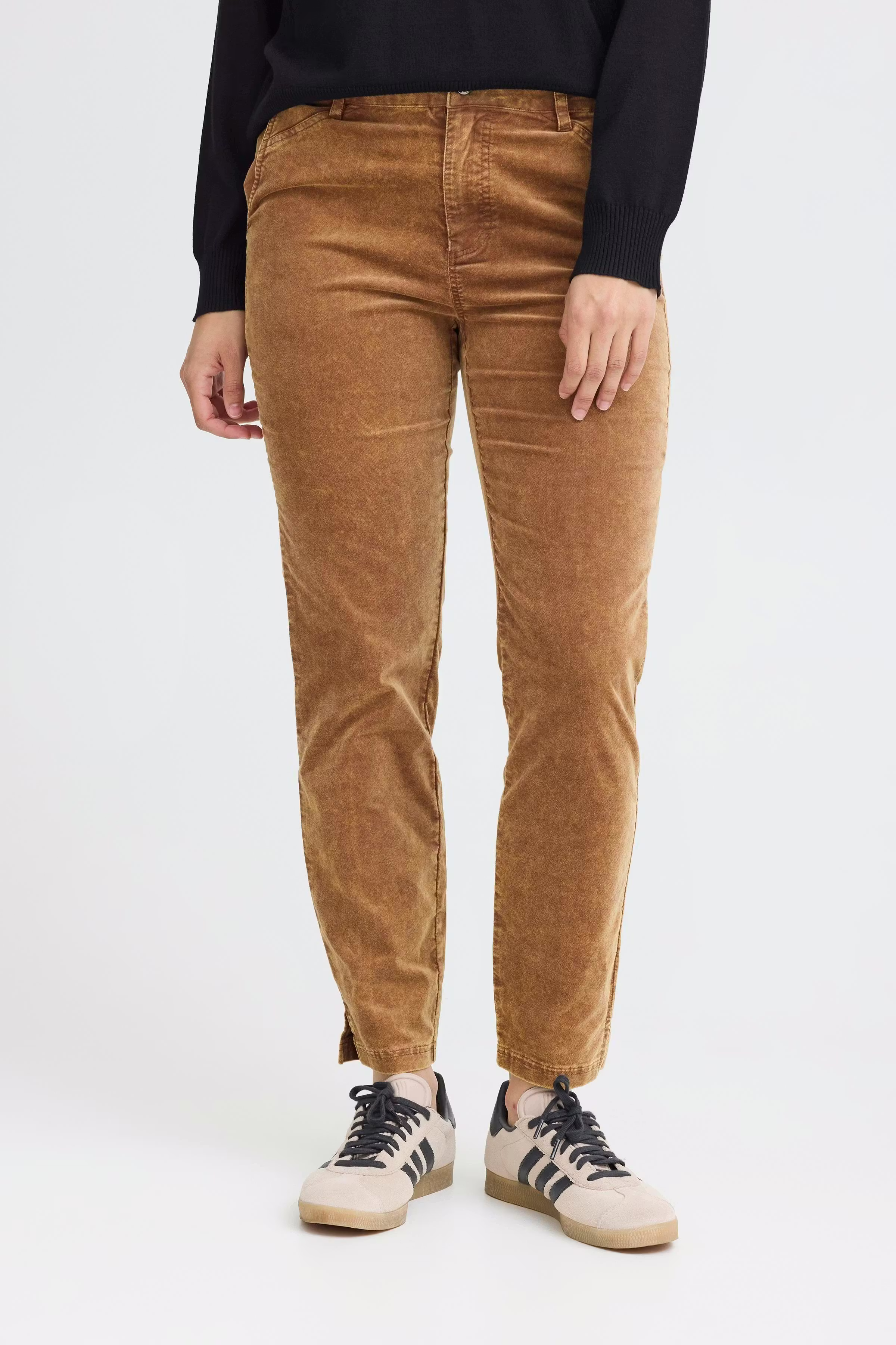 PZFIBA High Waist Skinny Leg Trousers LOOKBOOK FRONT 50209144-181027