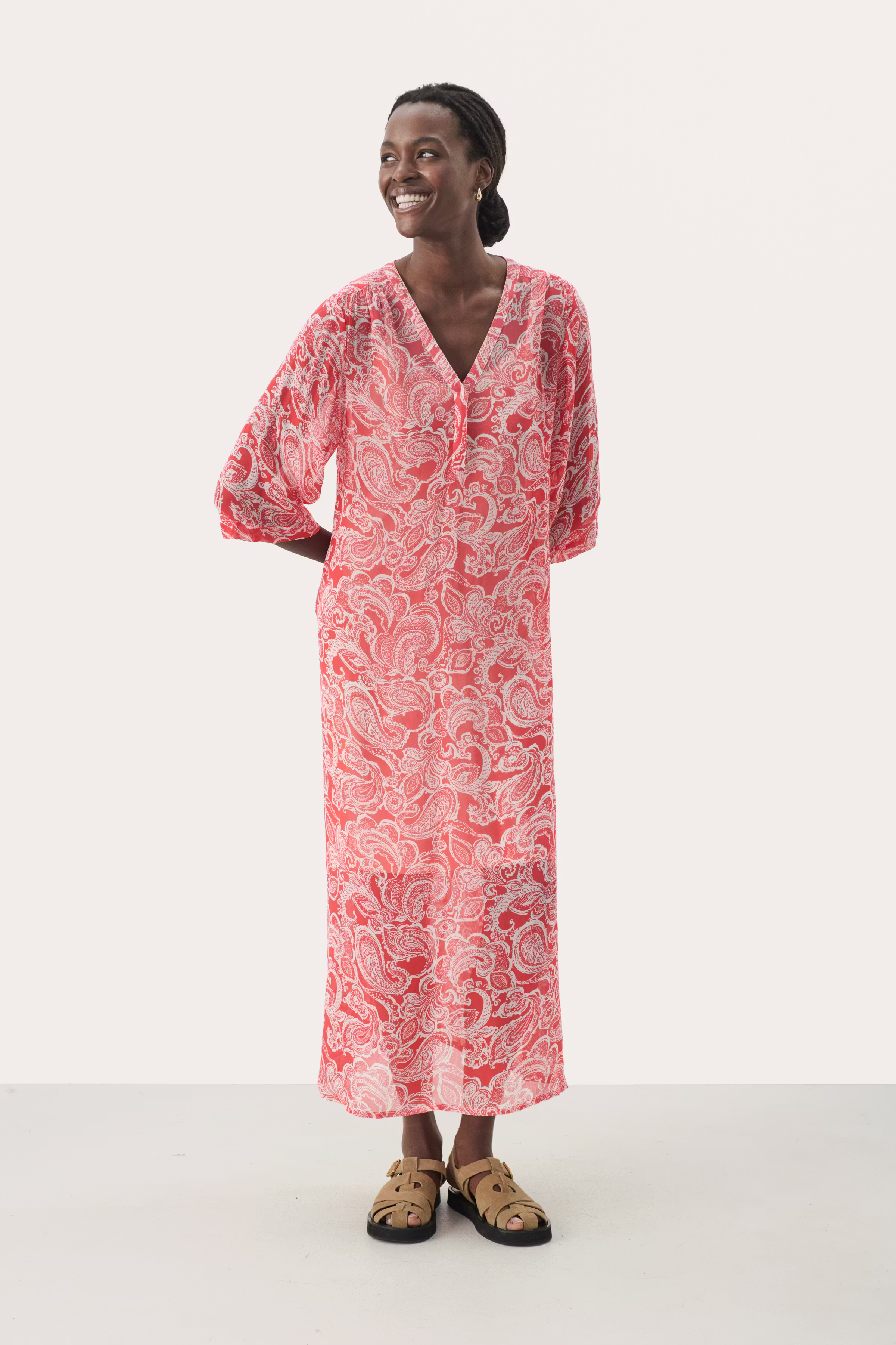 BeritPW Lång klänning LOOKBOOK FRONT 30307831-303616