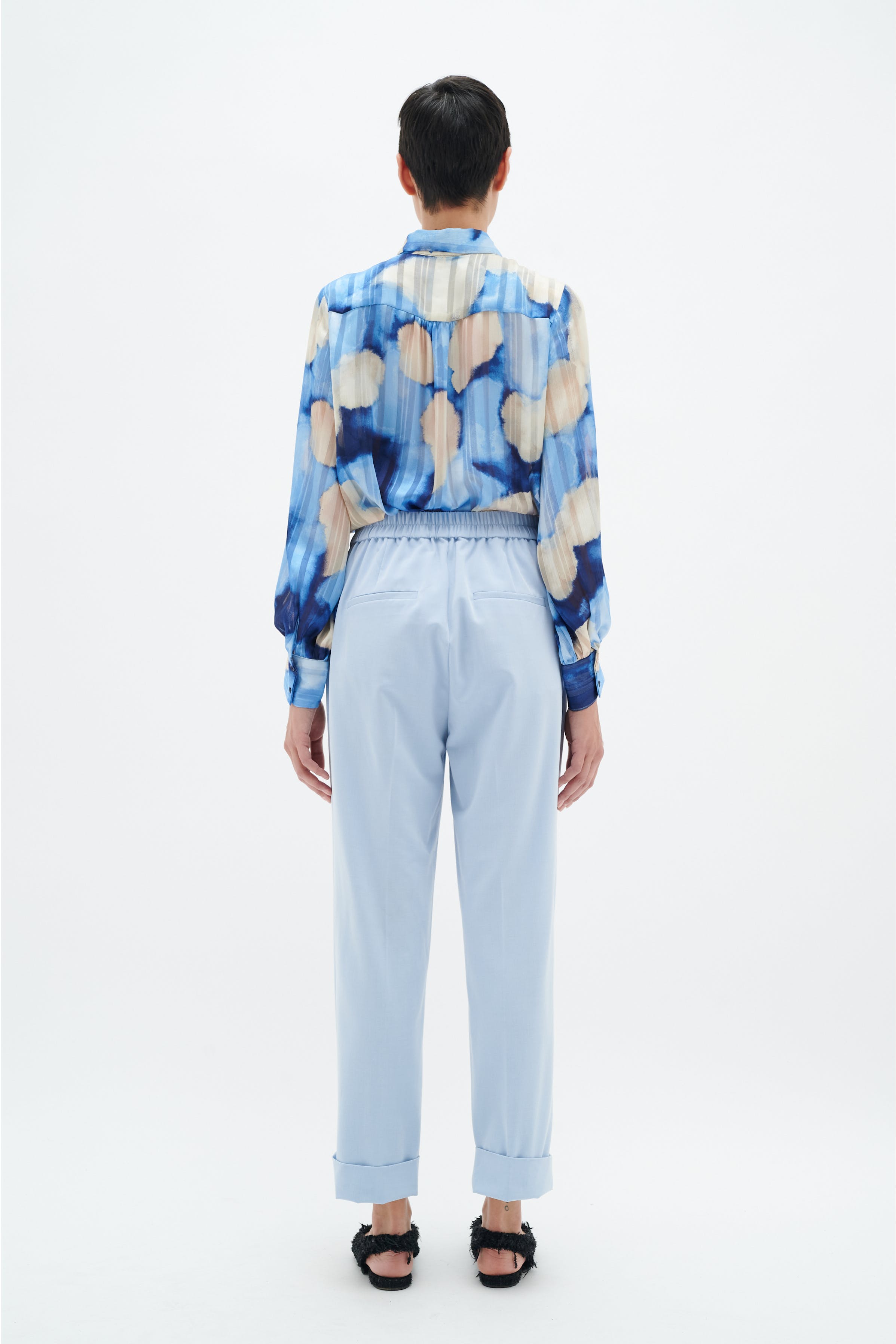 NaxaIW Broek LOOKBOOK BACK 30107957-300599