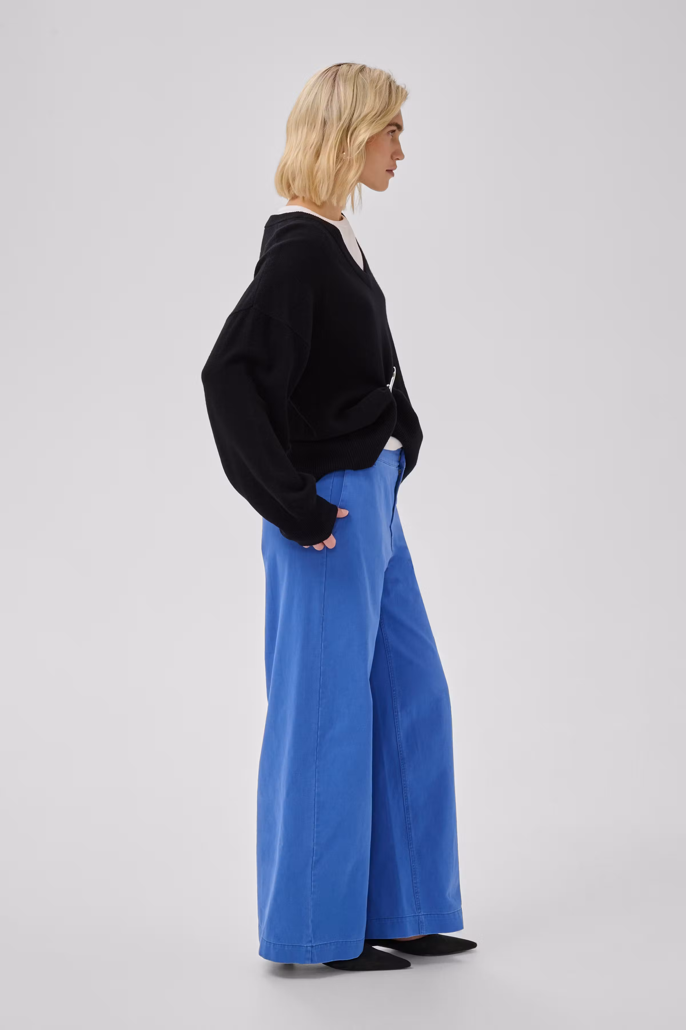 MWLisva Wide jeans LOOKBOOK DETAIL 10705437-110081