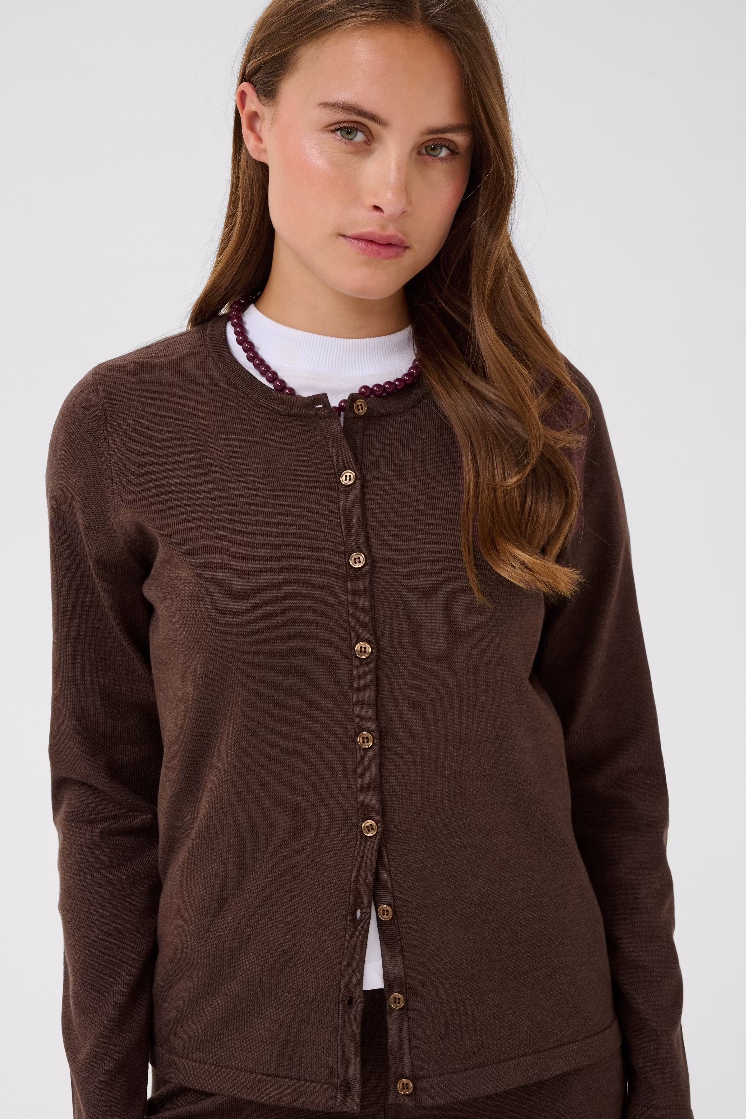 MilaSZ R-Neck Cardigan LOOKBOOK DETAIL 30500005-1910151
