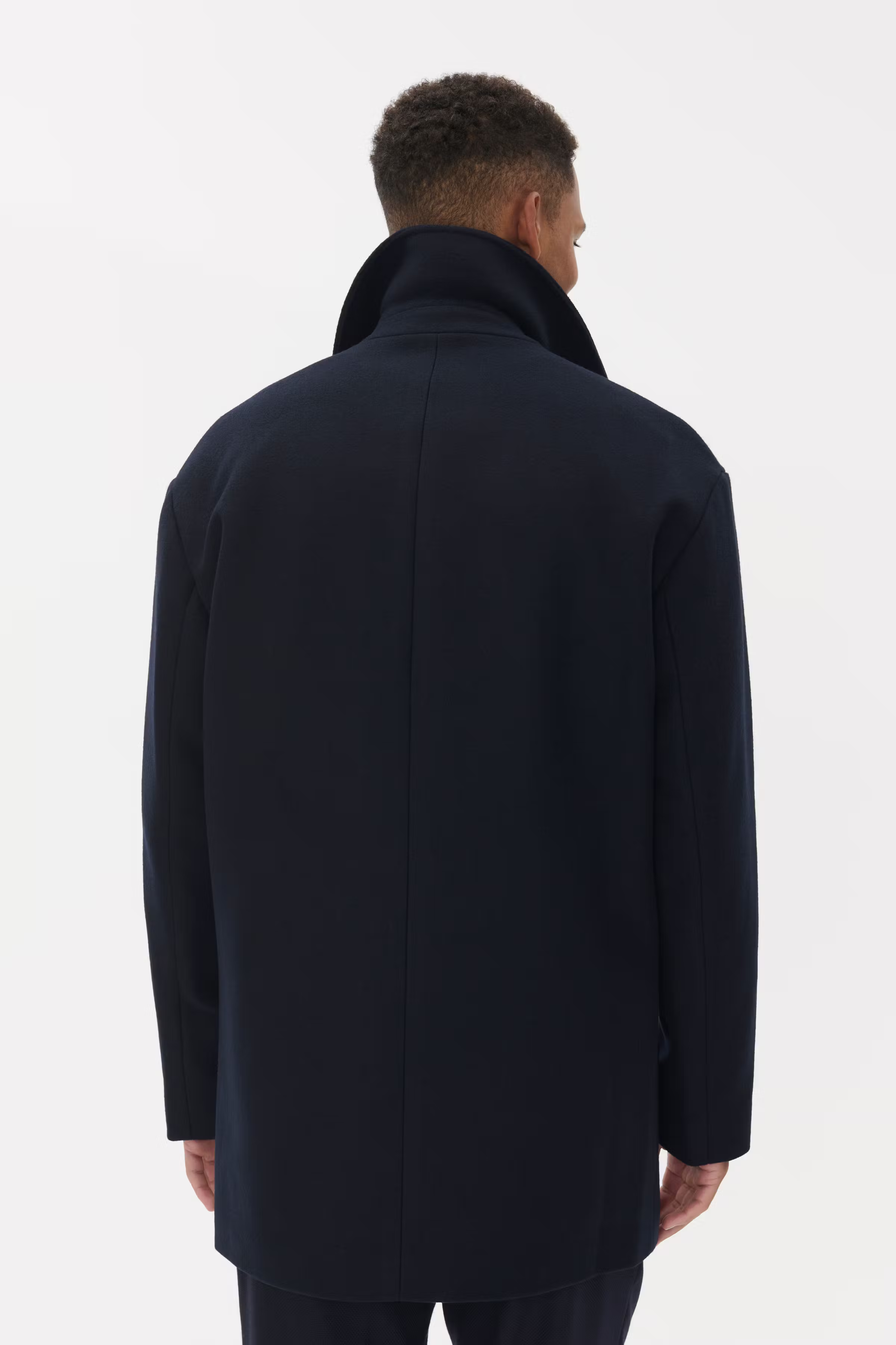 MAburnley Wollen Jas LOOKBOOK BACK 30208565-194011