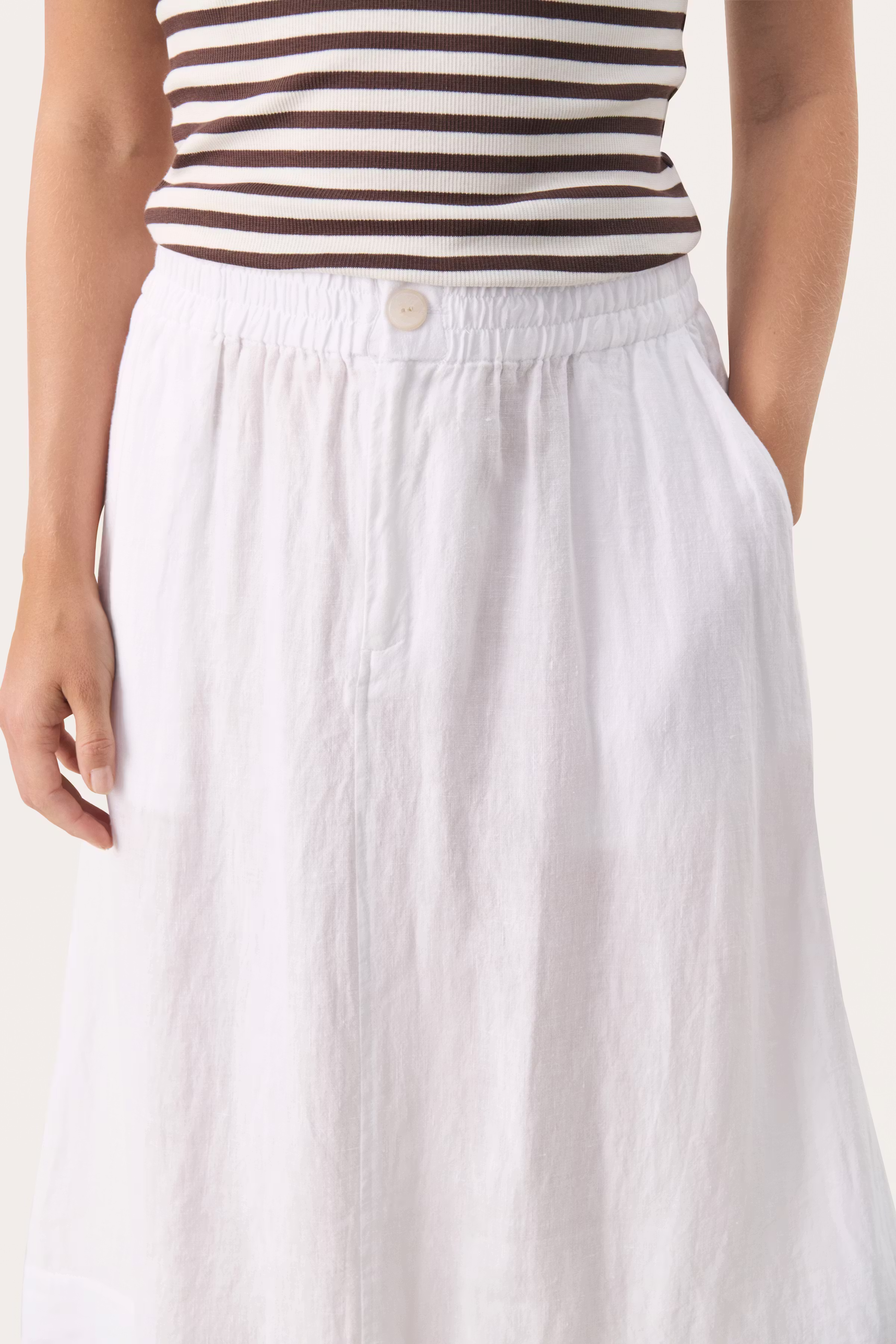 RehanaPW Linen Skirt LOOKBOOK DETAIL 30309611-110601