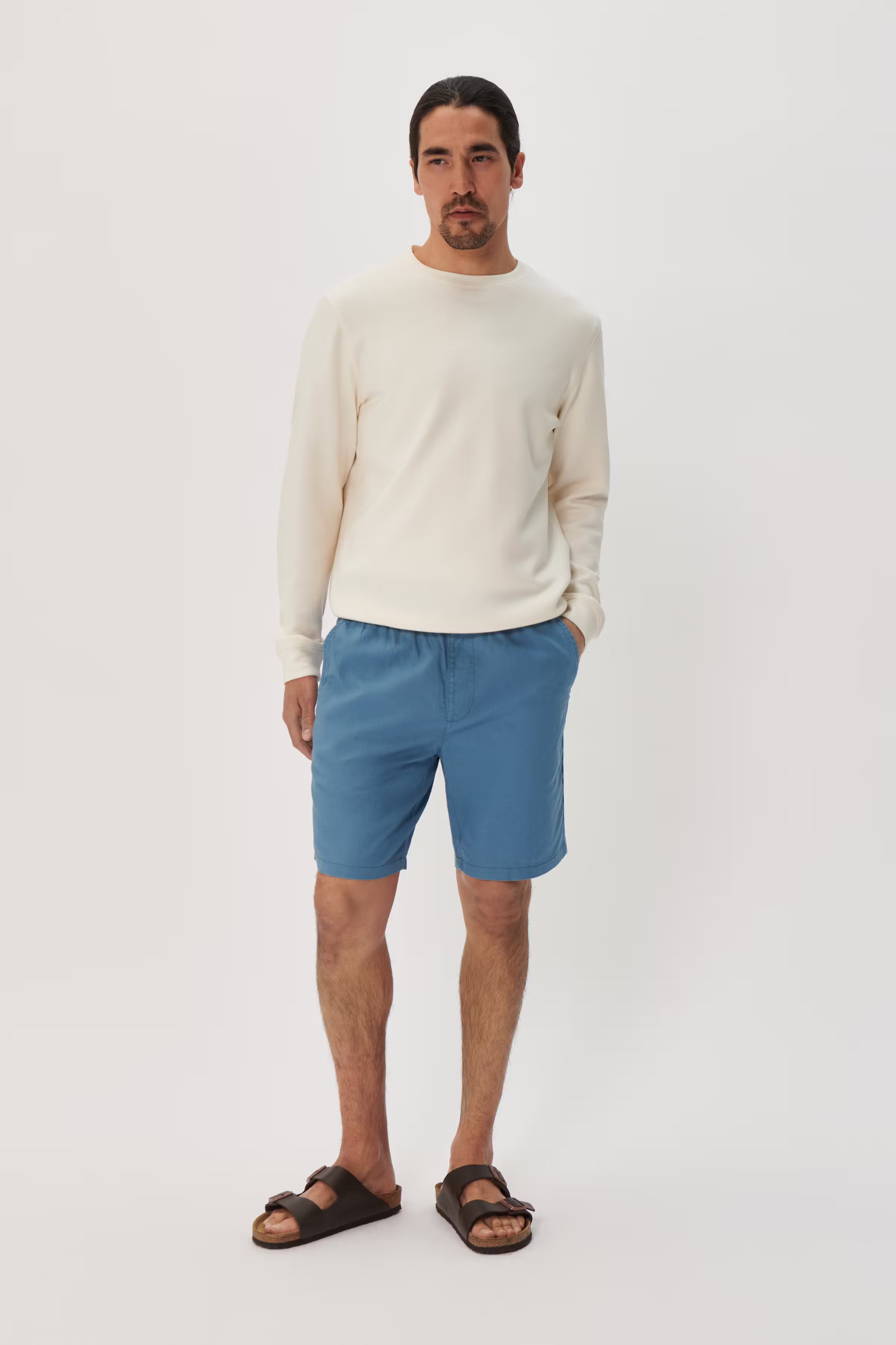 MAbarton linnenshorts LOOKBOOK FRONT 30206032-184020