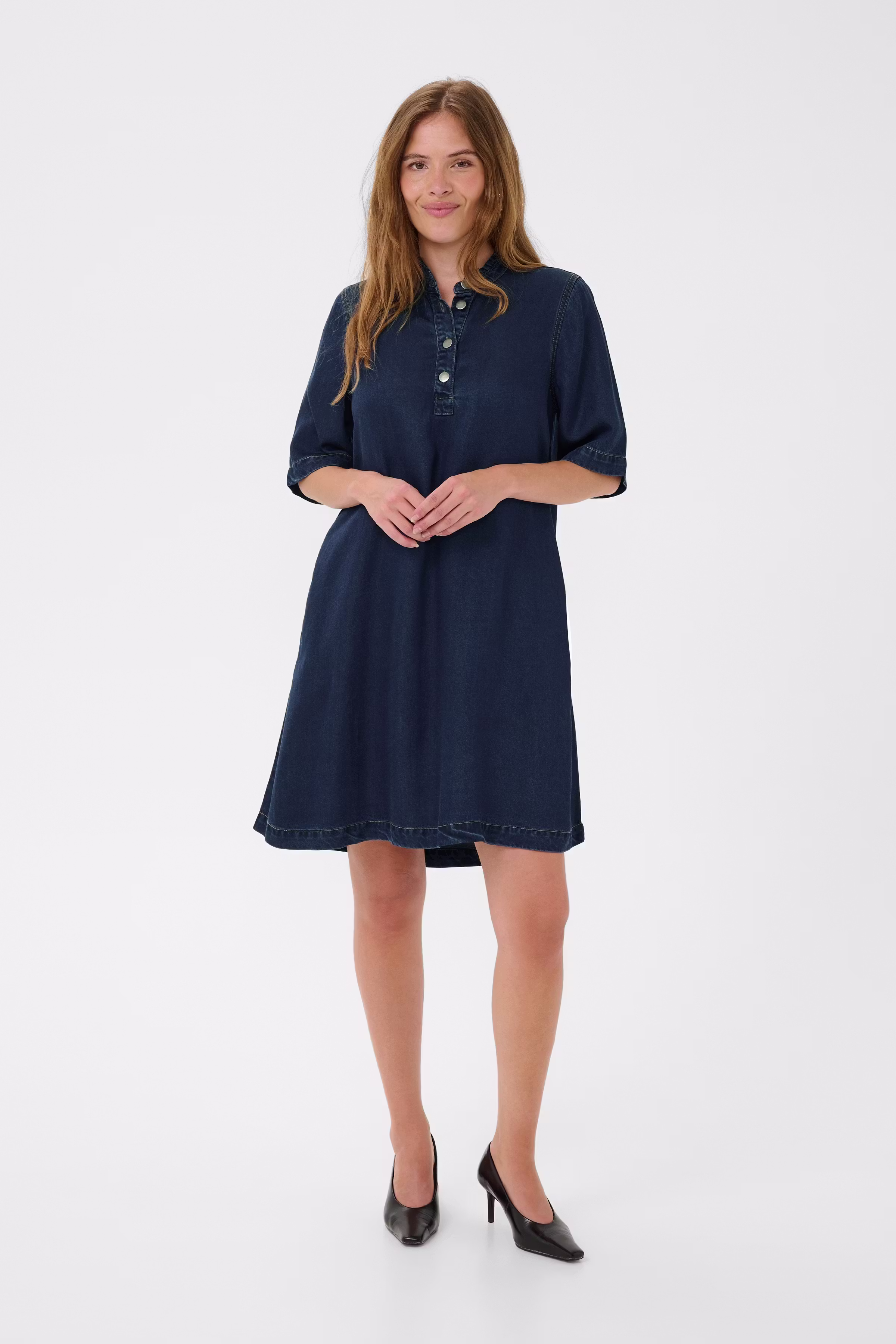 CUvelida Kjole LOOKBOOK FRONT 50113697-500029