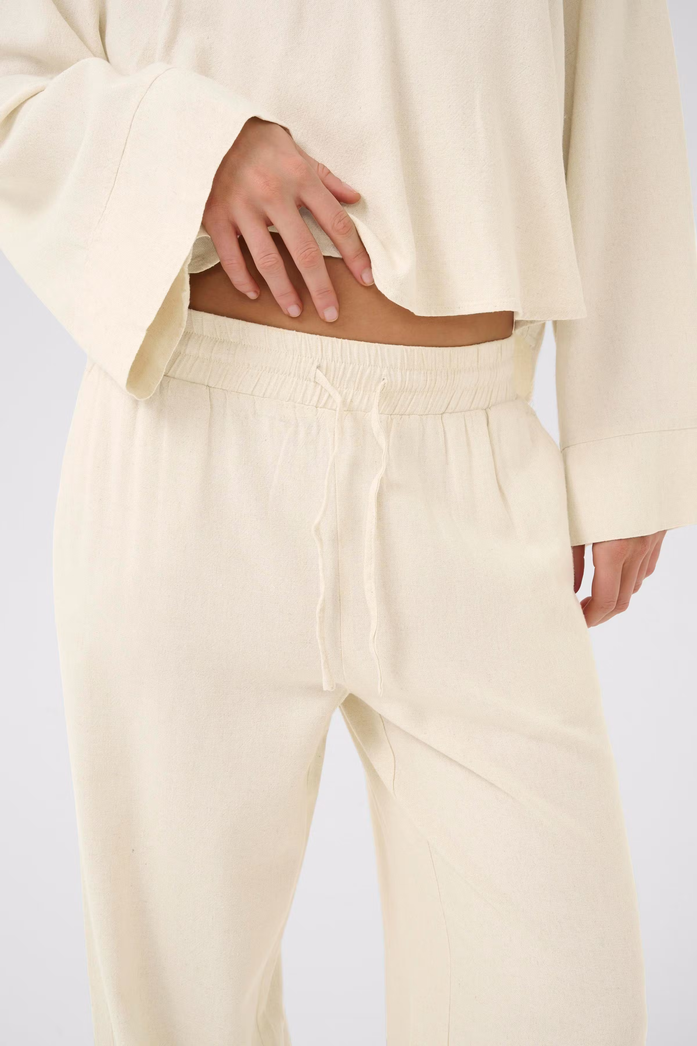 DiasMW Linnebyxor LOOKBOOK DETAIL 10704701-1243011