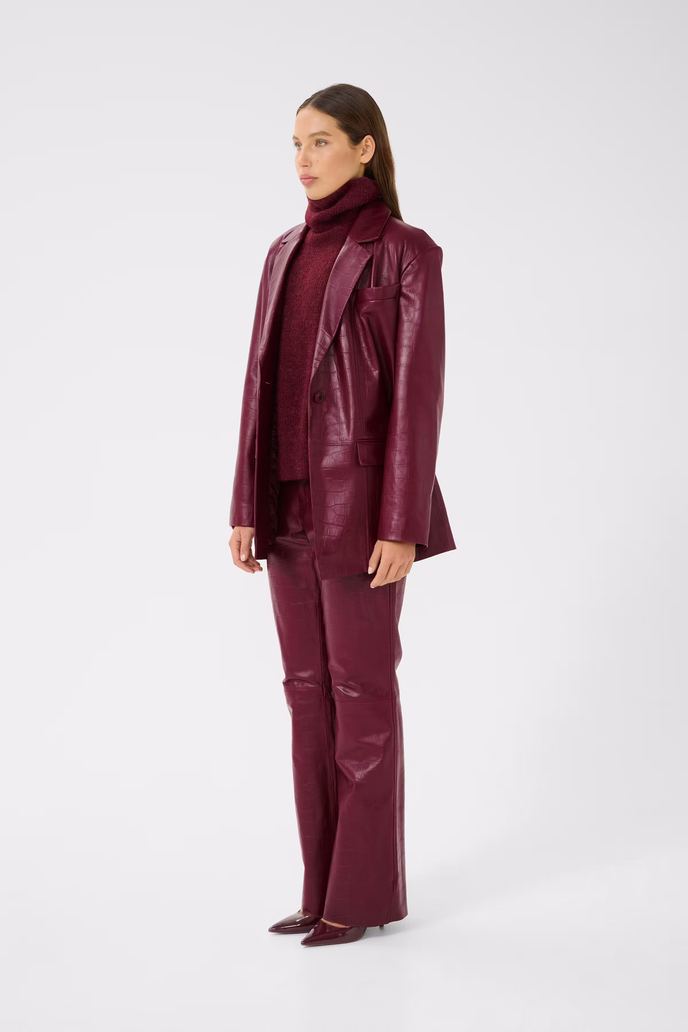 EmiolaGZ Læderbukser LOOKBOOK FRONT 10909798-106643