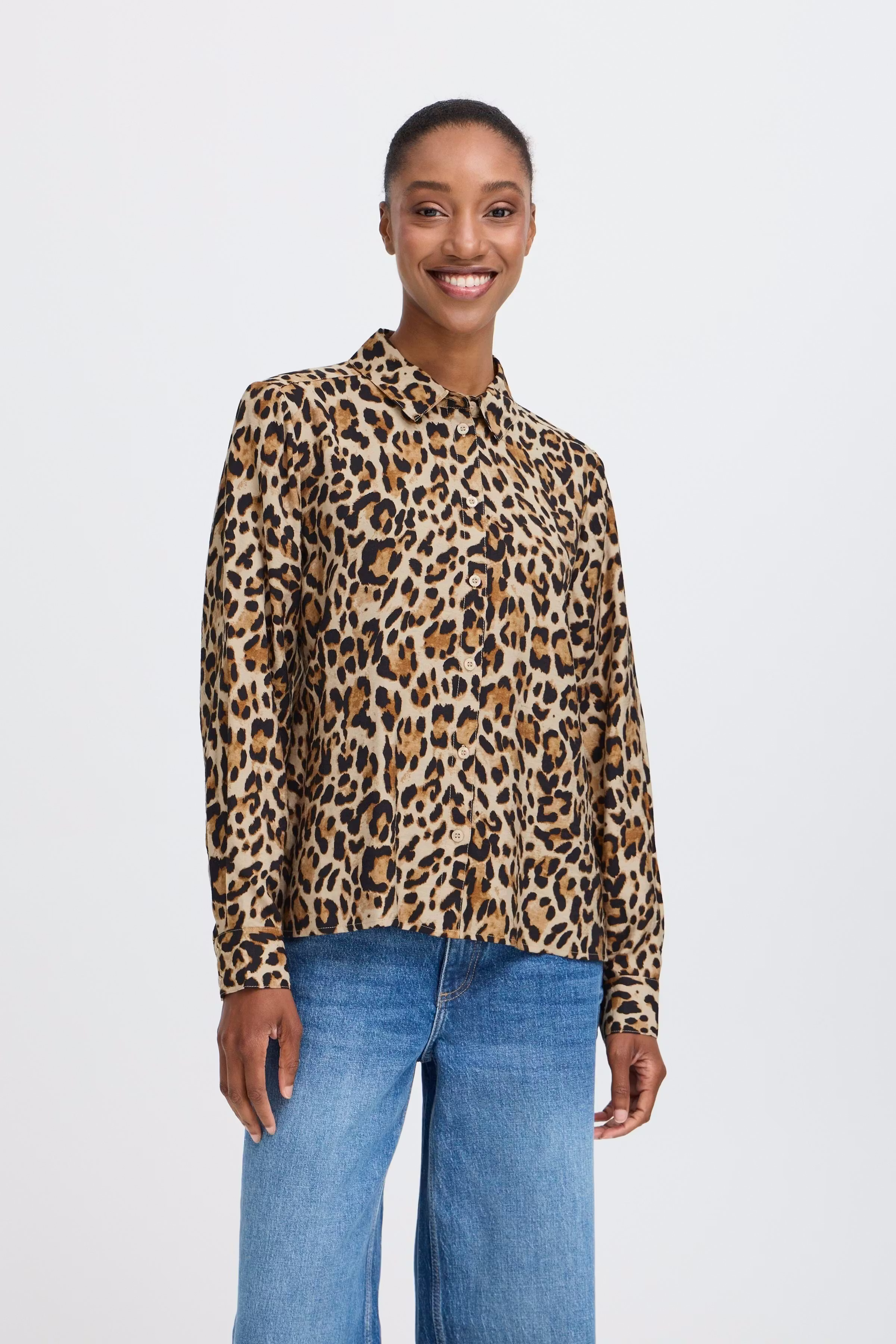 BYIHAMMA langermet skjorte LOOKBOOK FRONT 20817043-204966
