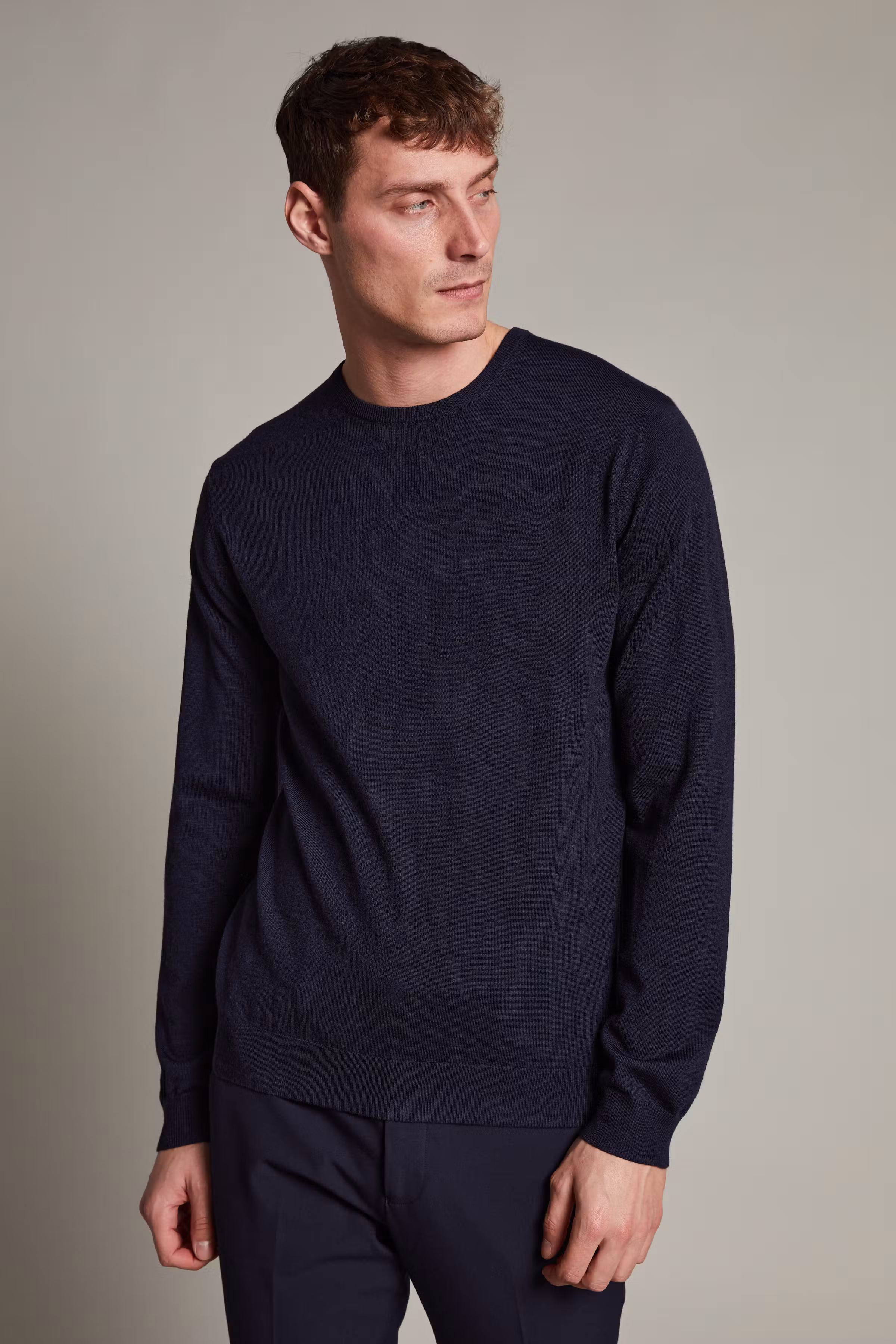 Margrate Merino Pullover LOOKBOOK FRONT 30200611-20210