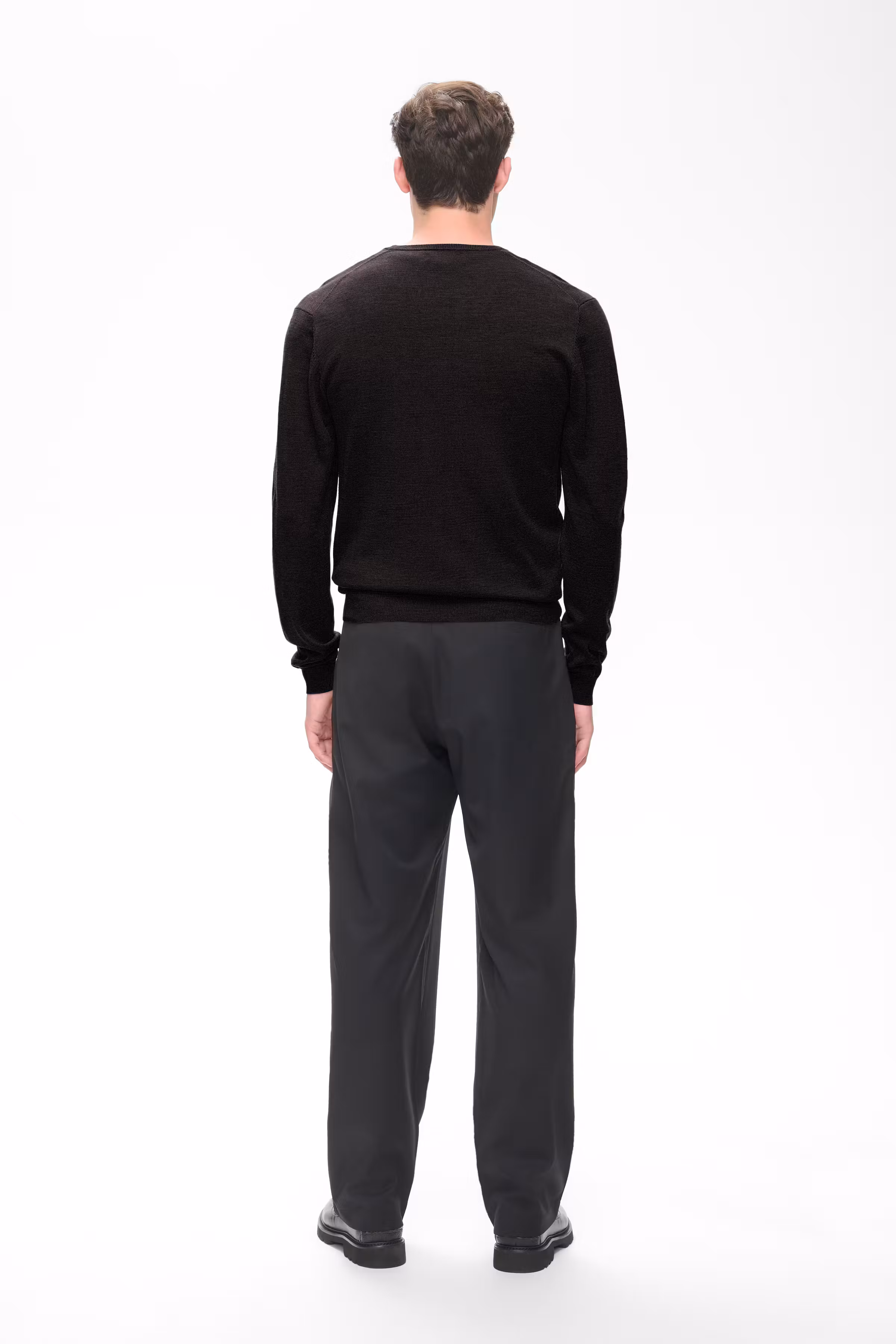 Margrate Merino Pullover LOOKBOOK BACK 30200611-1911031