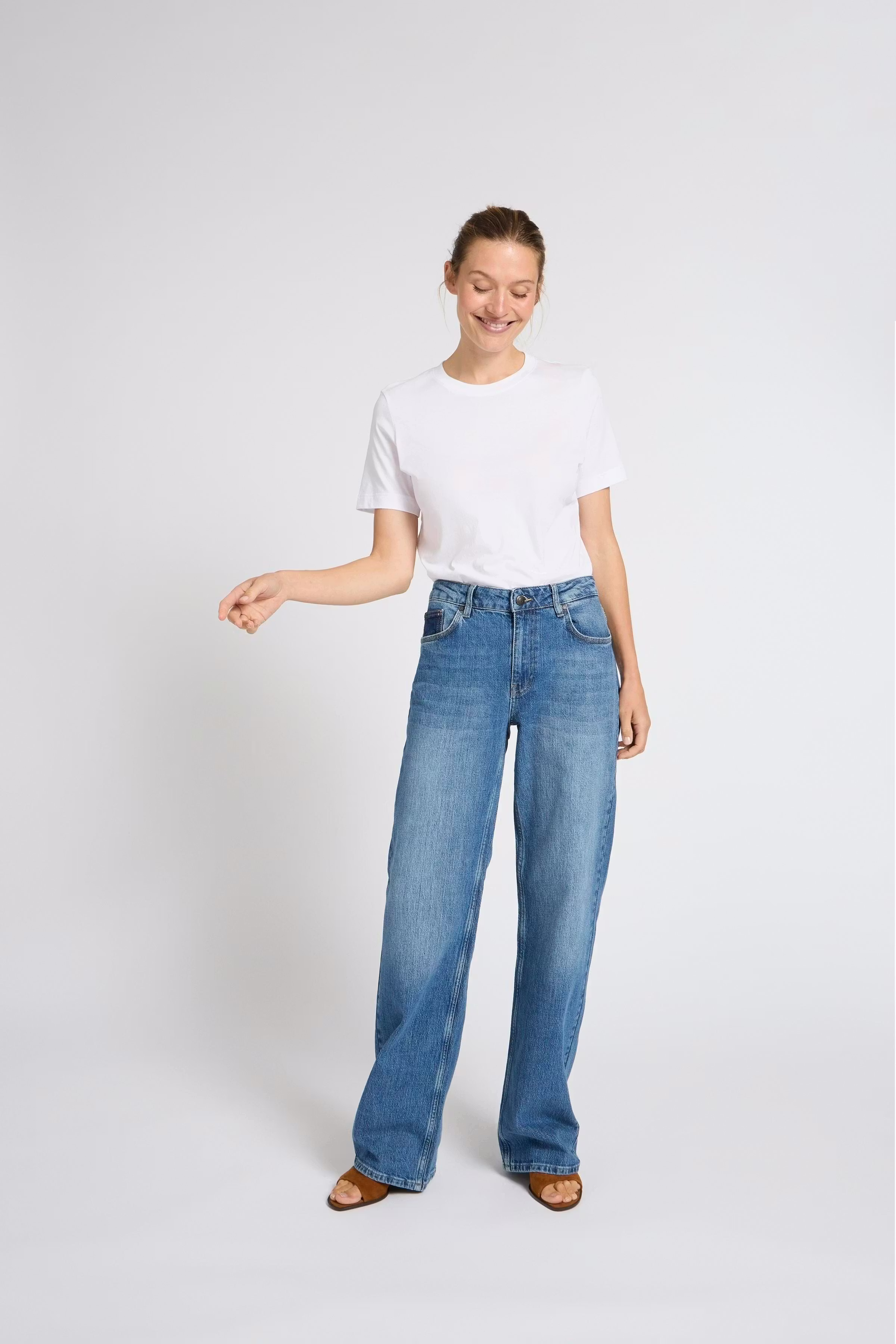 PZVEGA UHW Jeans Wide Leg LOCATION NONE 50207173-200005