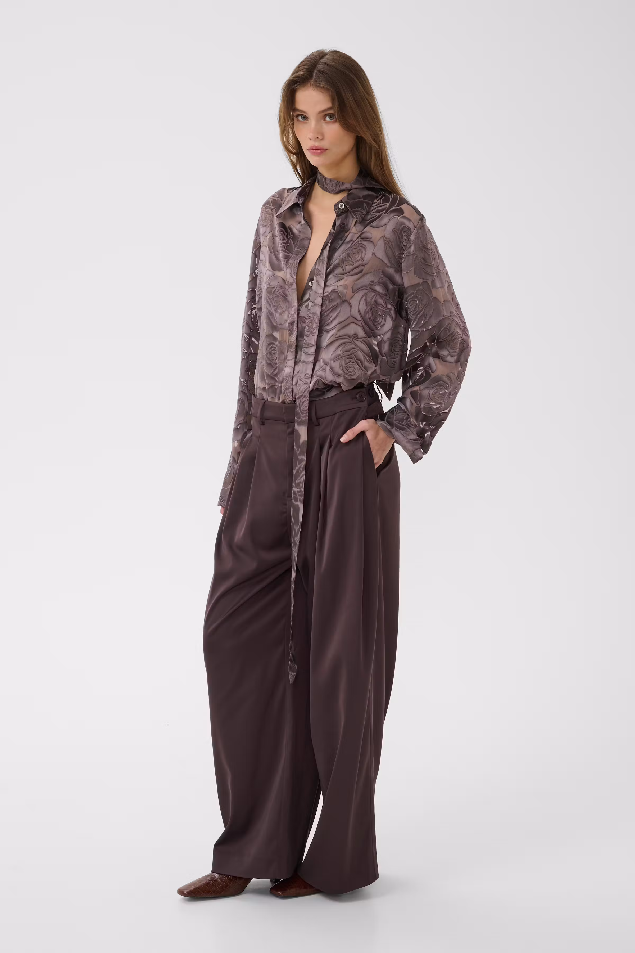 GZrosie Skjorte LOOKBOOK FRONT 10911564-1000052