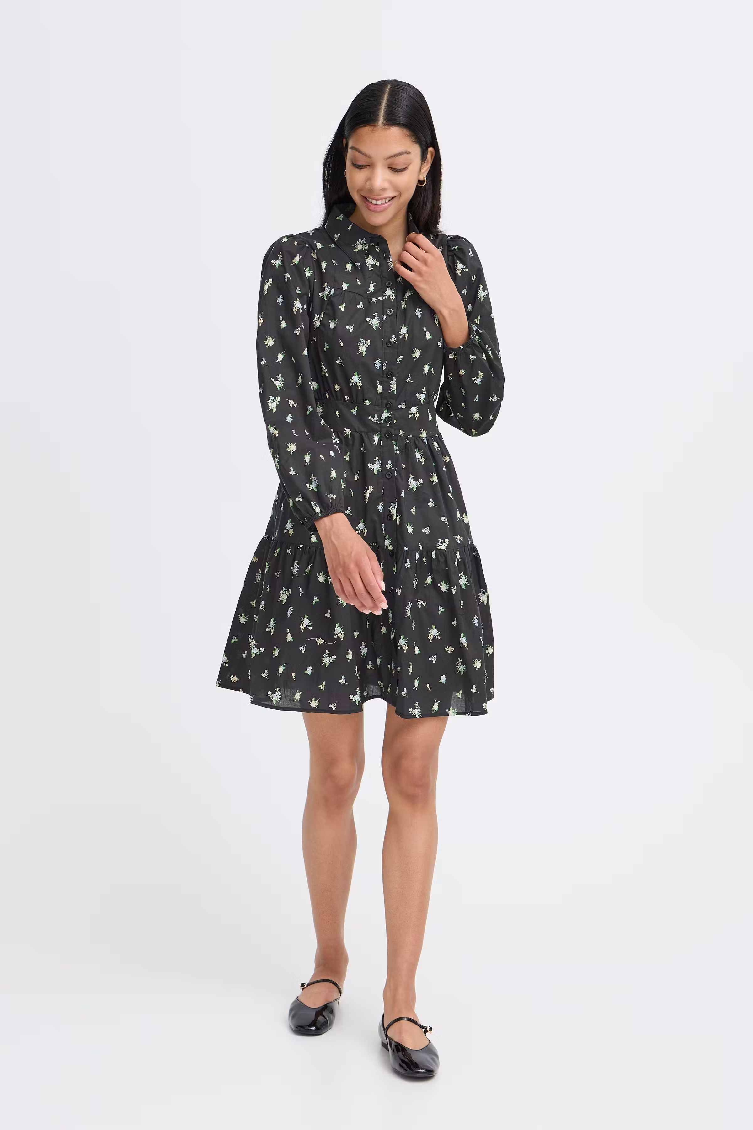 BYXHEKO Kjole LOOKBOOK FRONT 20818948-900008156