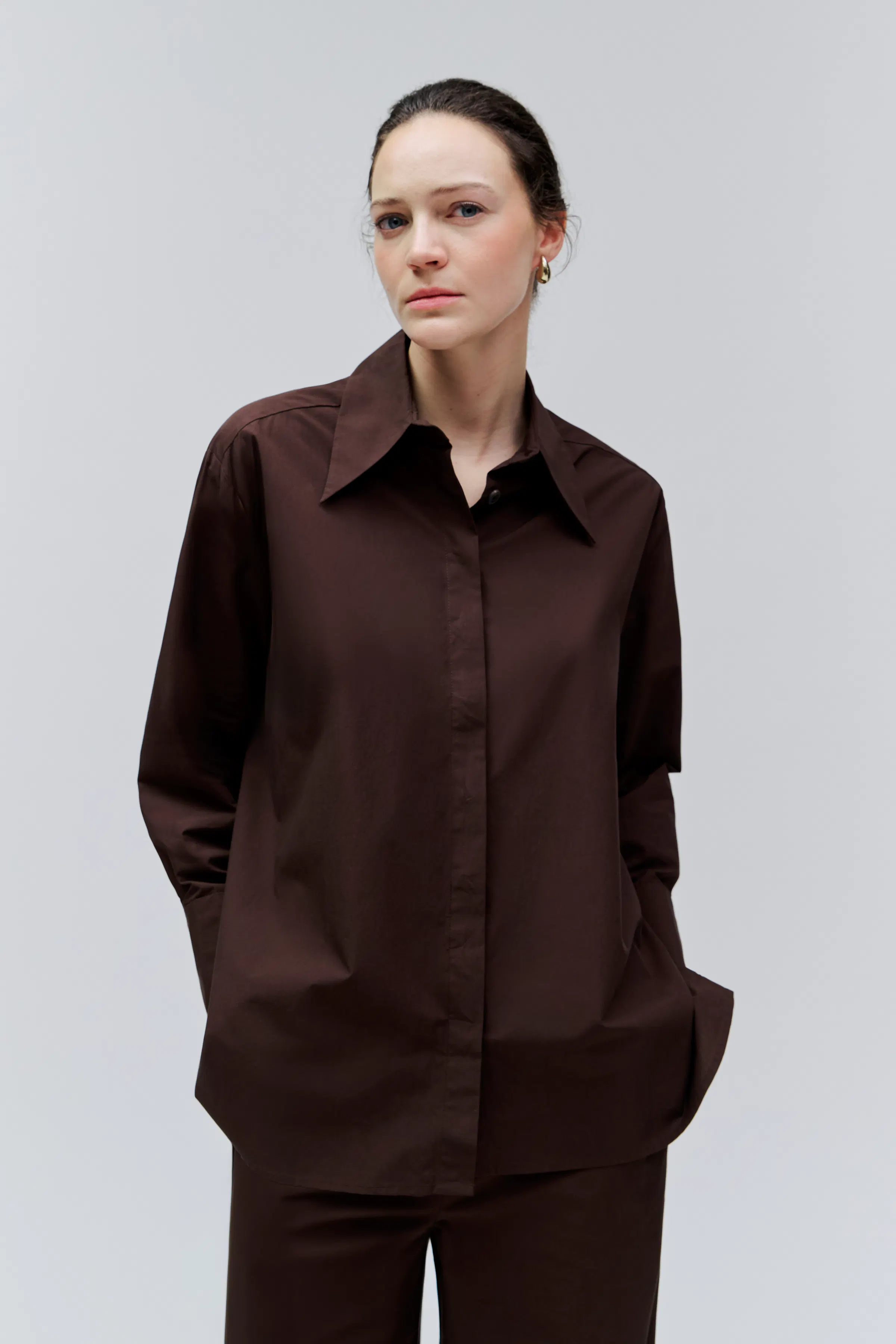 IOELVIE Hemd LOOKBOOK FRONT 30600593-BR280