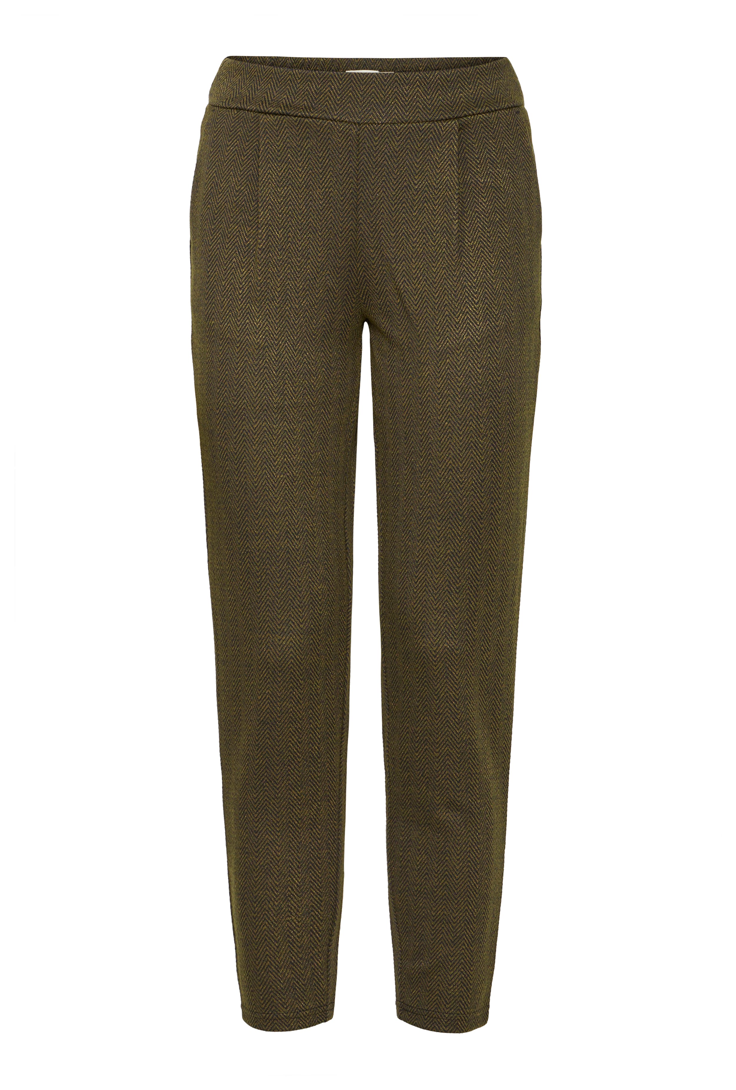 IHKATE JACQUARD Trousers PACK FRONT 20121601-203618