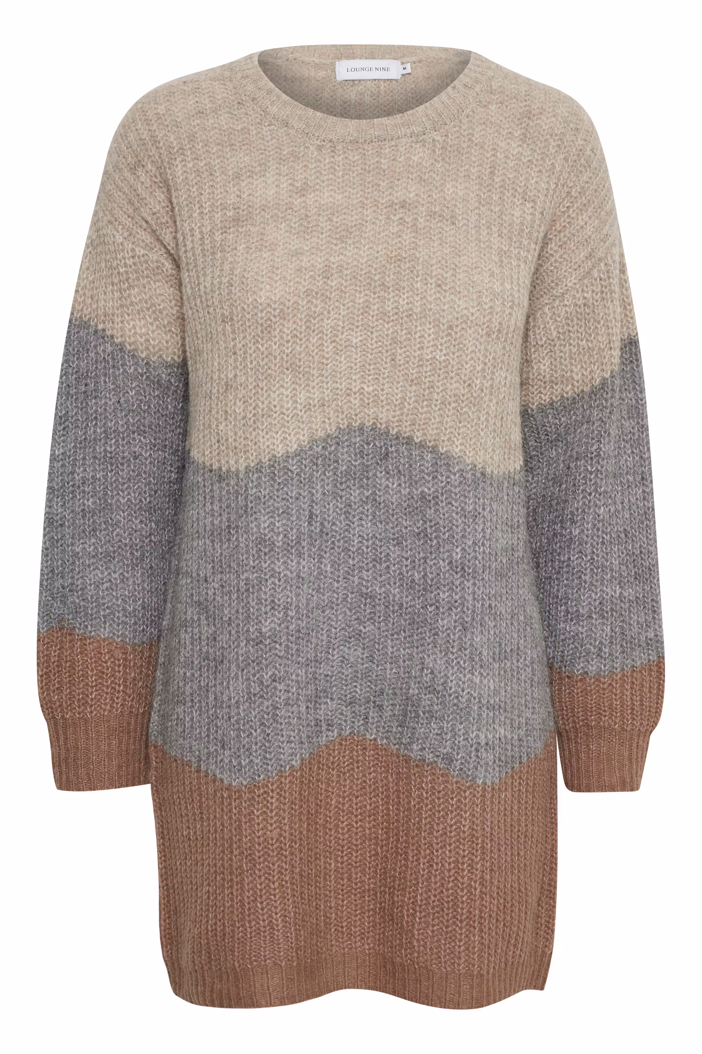 Strikket pullover PACK FRONT 10605622-61316