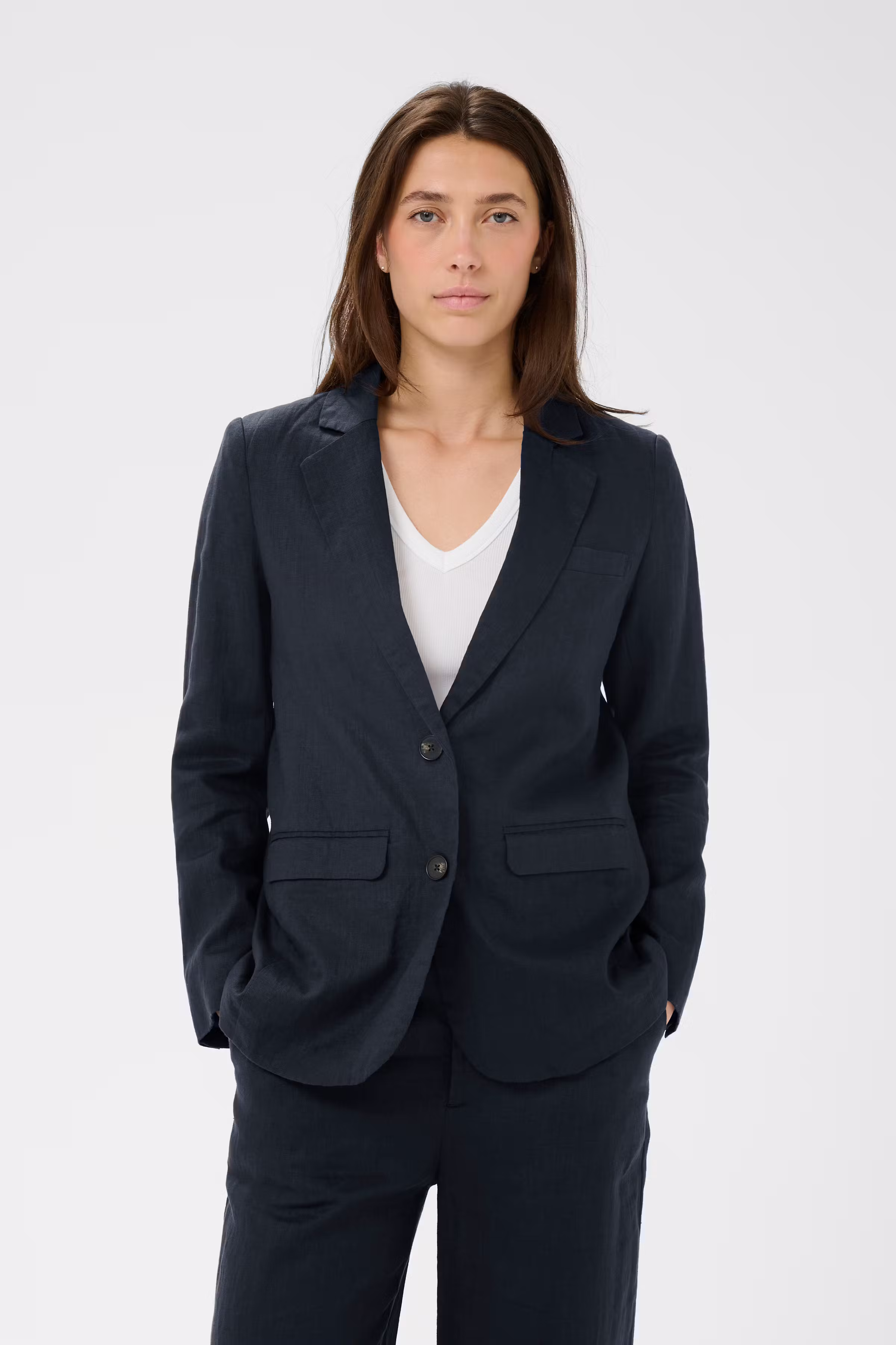 NyanPW Linen Blazer LOOKBOOK FRONT 30309561-194109