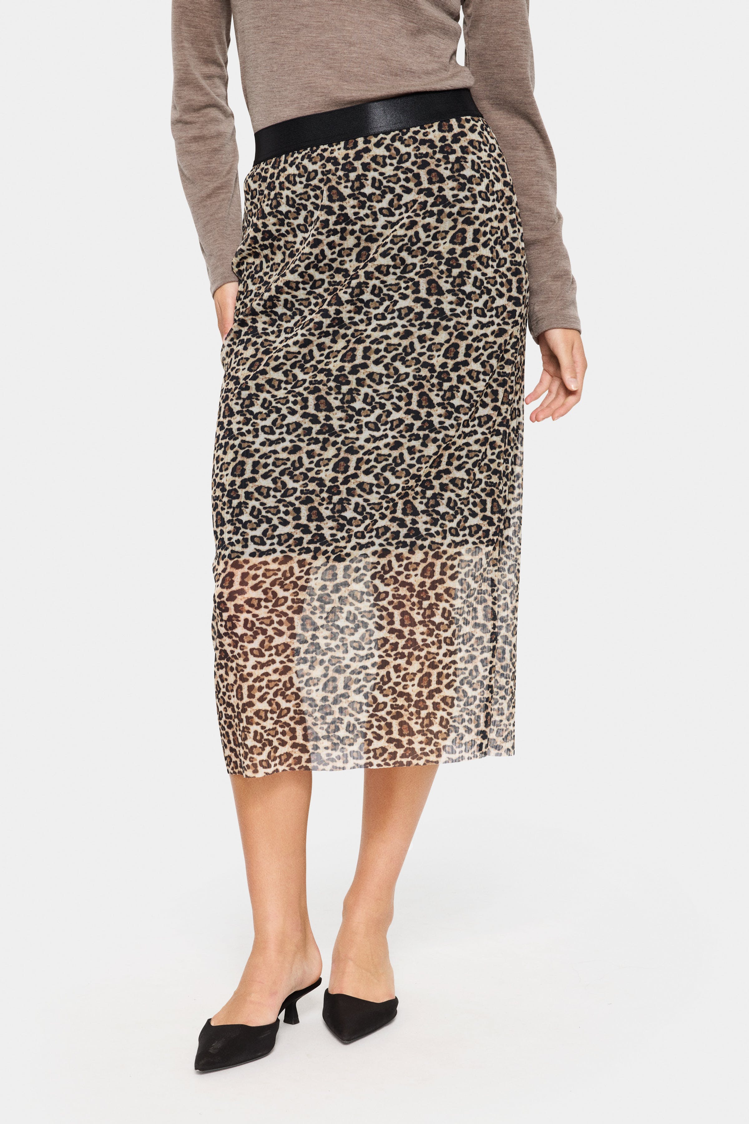 IaraSZ Leopard Skjørt LOOKBOOK FRONT 30513758-302839