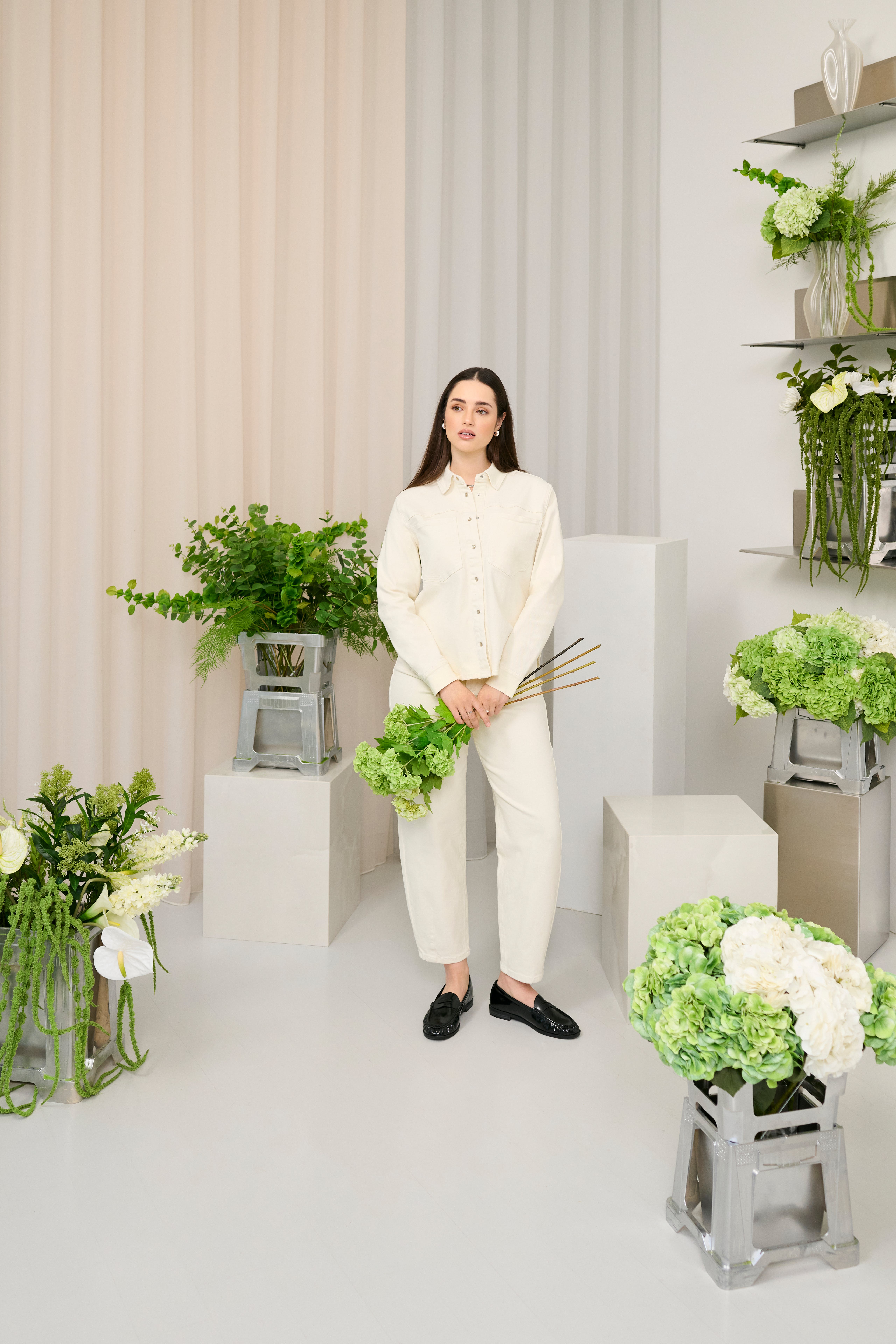 KAwhitney Denim Shirt LOCATION NONE 10552392-107724