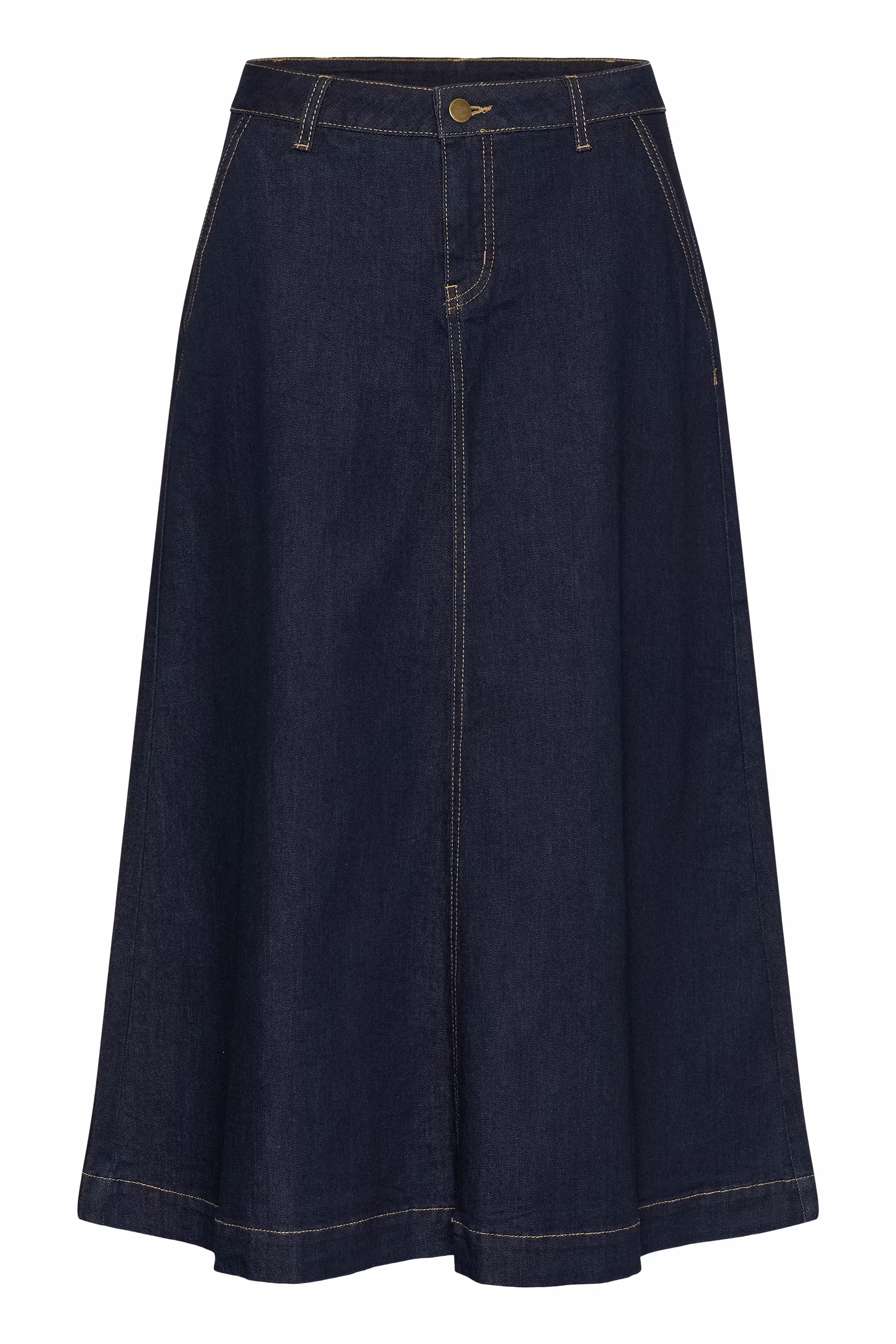 CUmoya Denimnederdel LOOKBOOK FRONT 50112635-500119