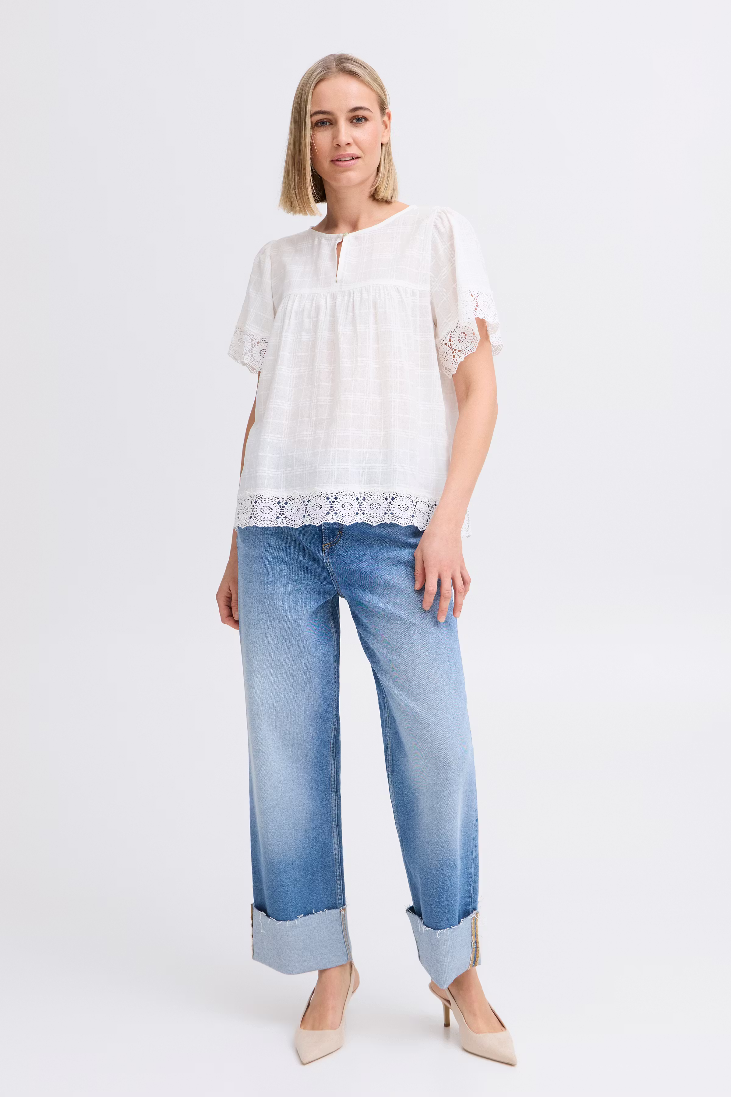 FRLANA Bluse LOOKBOOK FRONT 20615463-110701