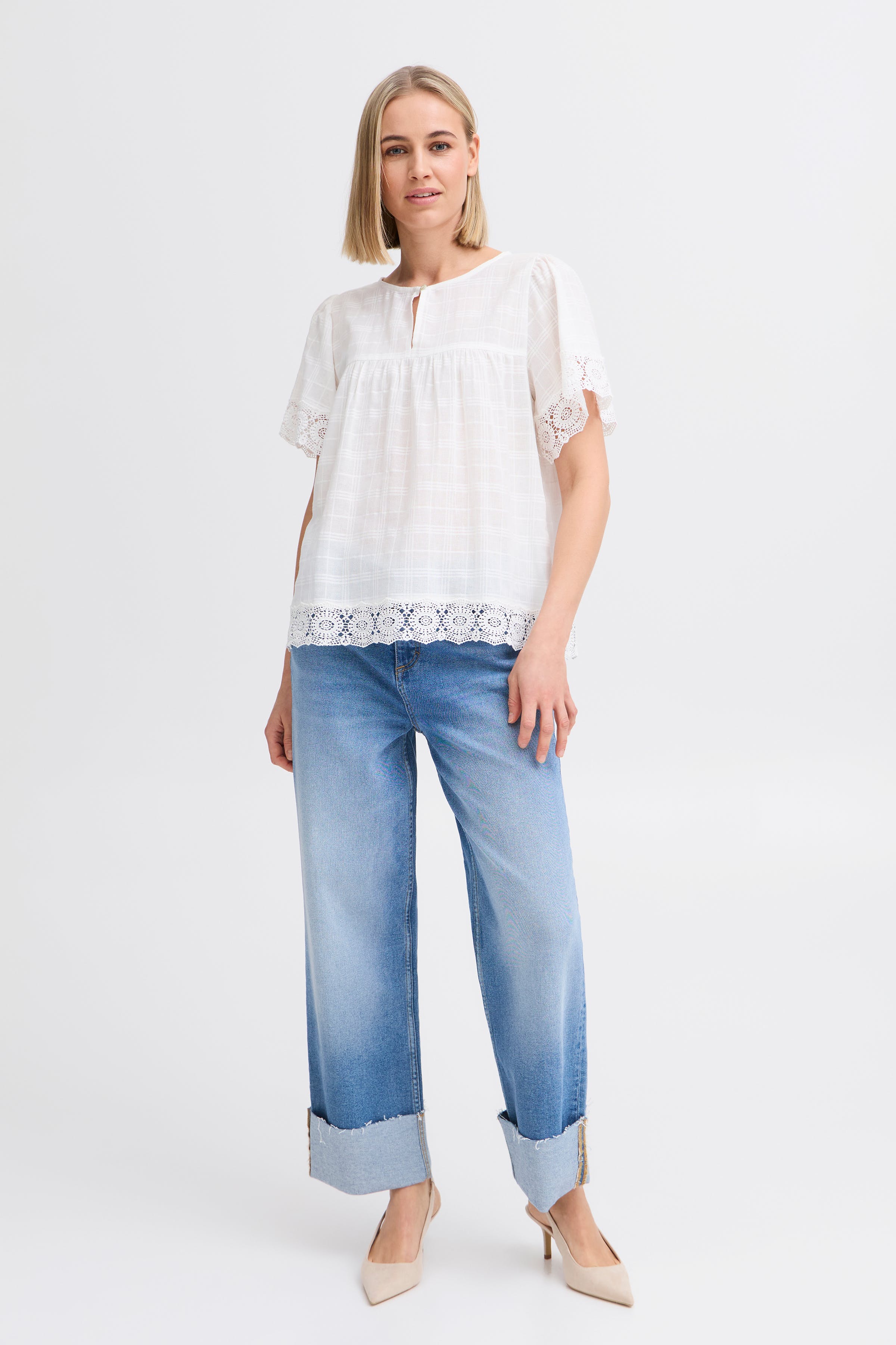 FRLANA Bluse LOOKBOOK FRONT 20615463-110701