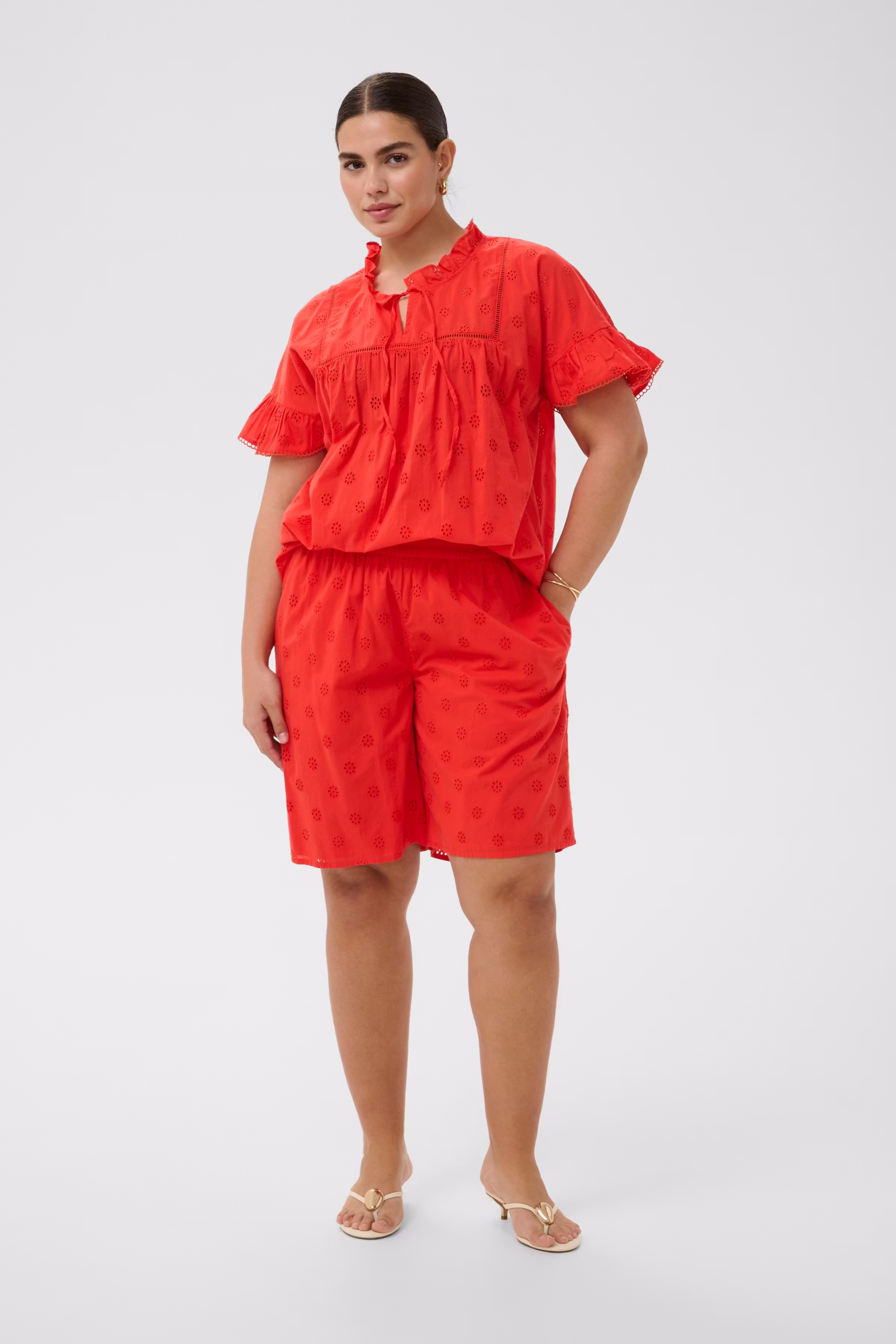 KCliona Bluse LOOKBOOK FRONT 10584116-171664