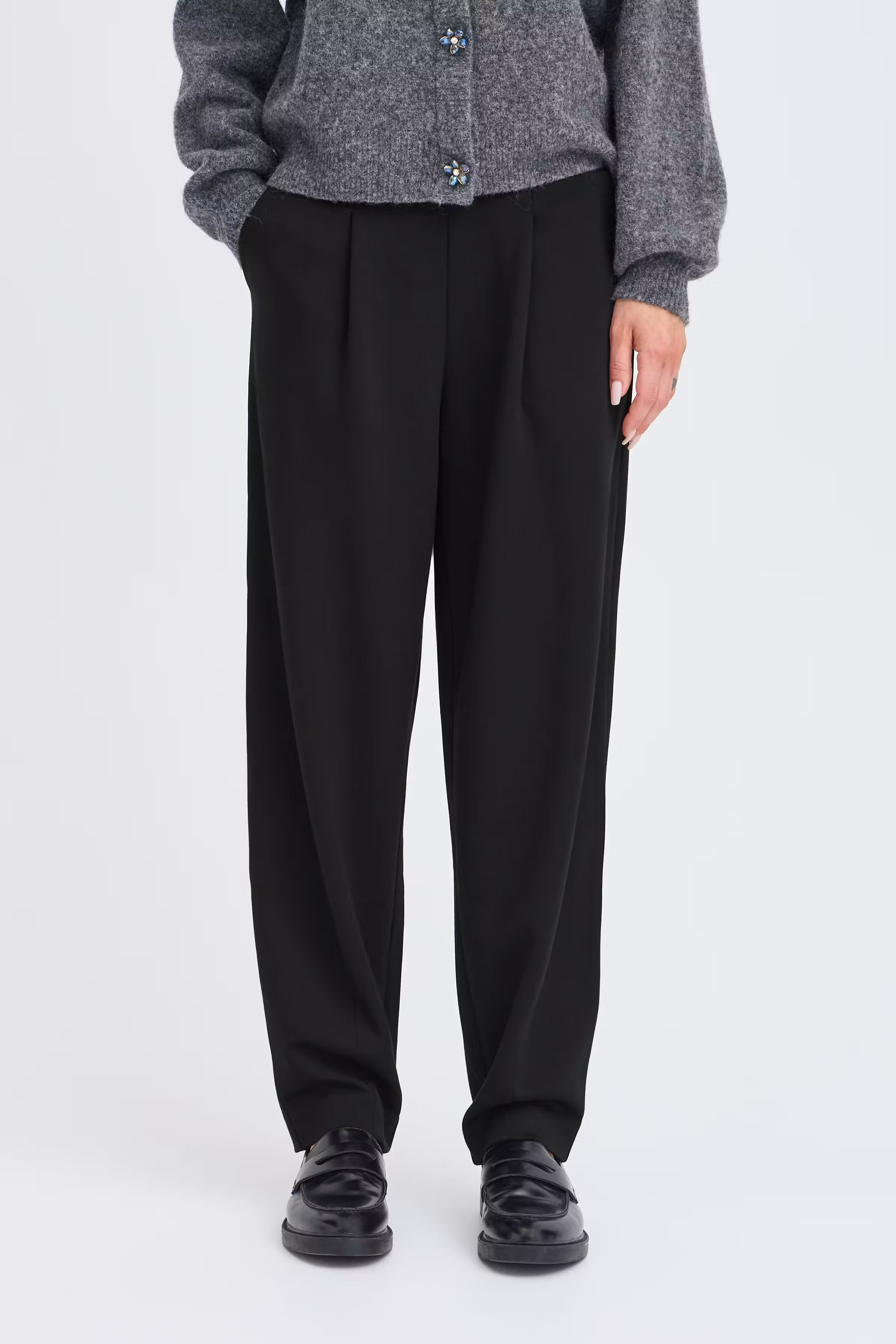 BYPUSTI Bukser LOOKBOOK FRONT 20819666-194008