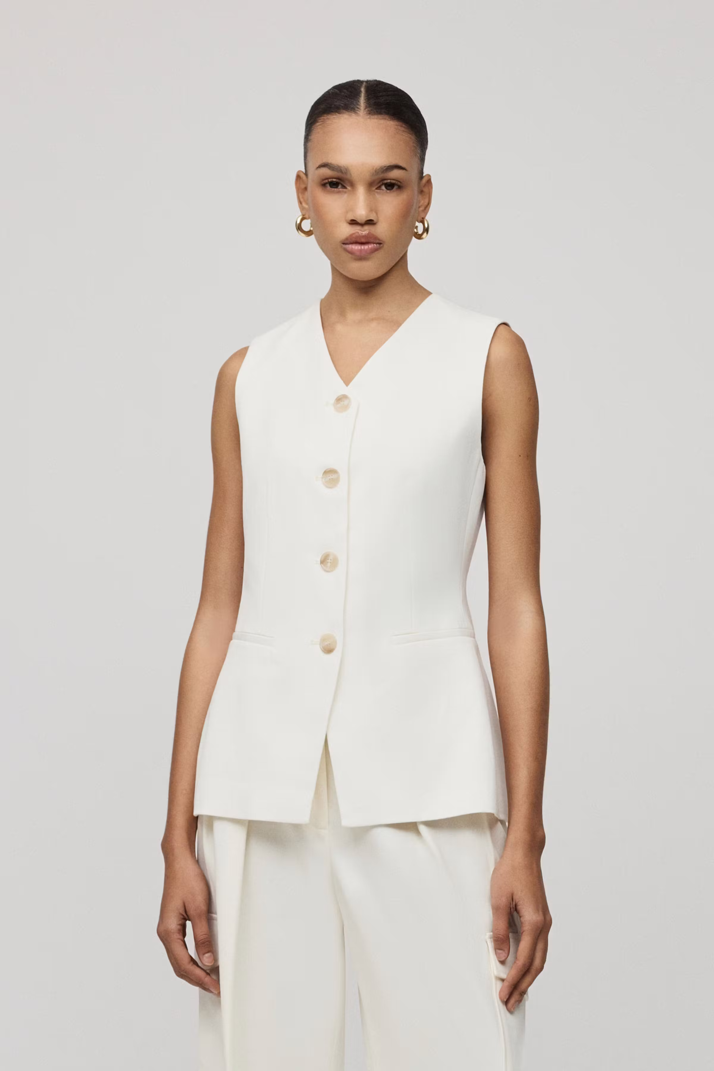 Juniper Waistcoat LOOKBOOK FRONT 30600697-WH010