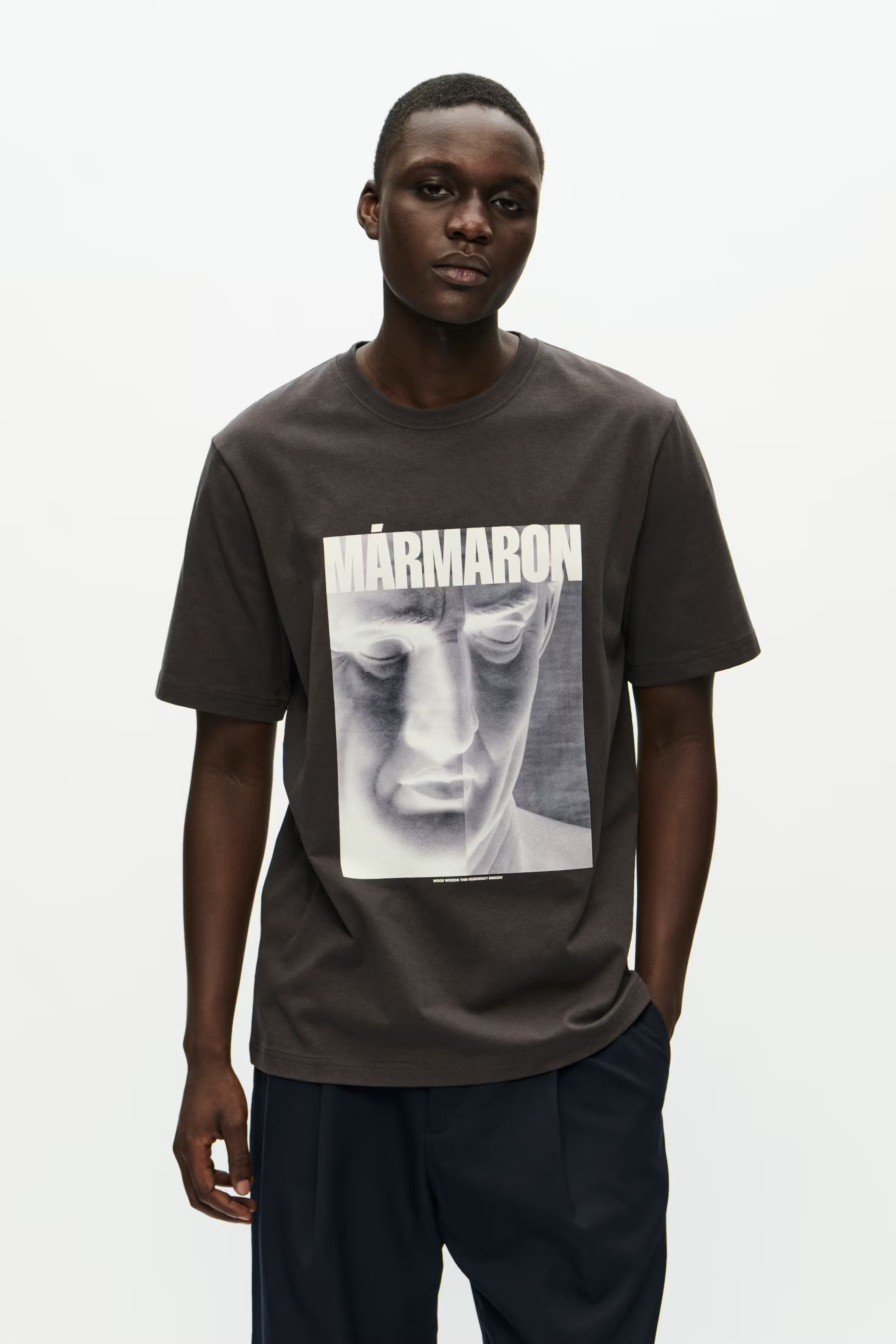 WWBobby Marmaron T-shirt LOOKBOOK FRONT 30250412-191102