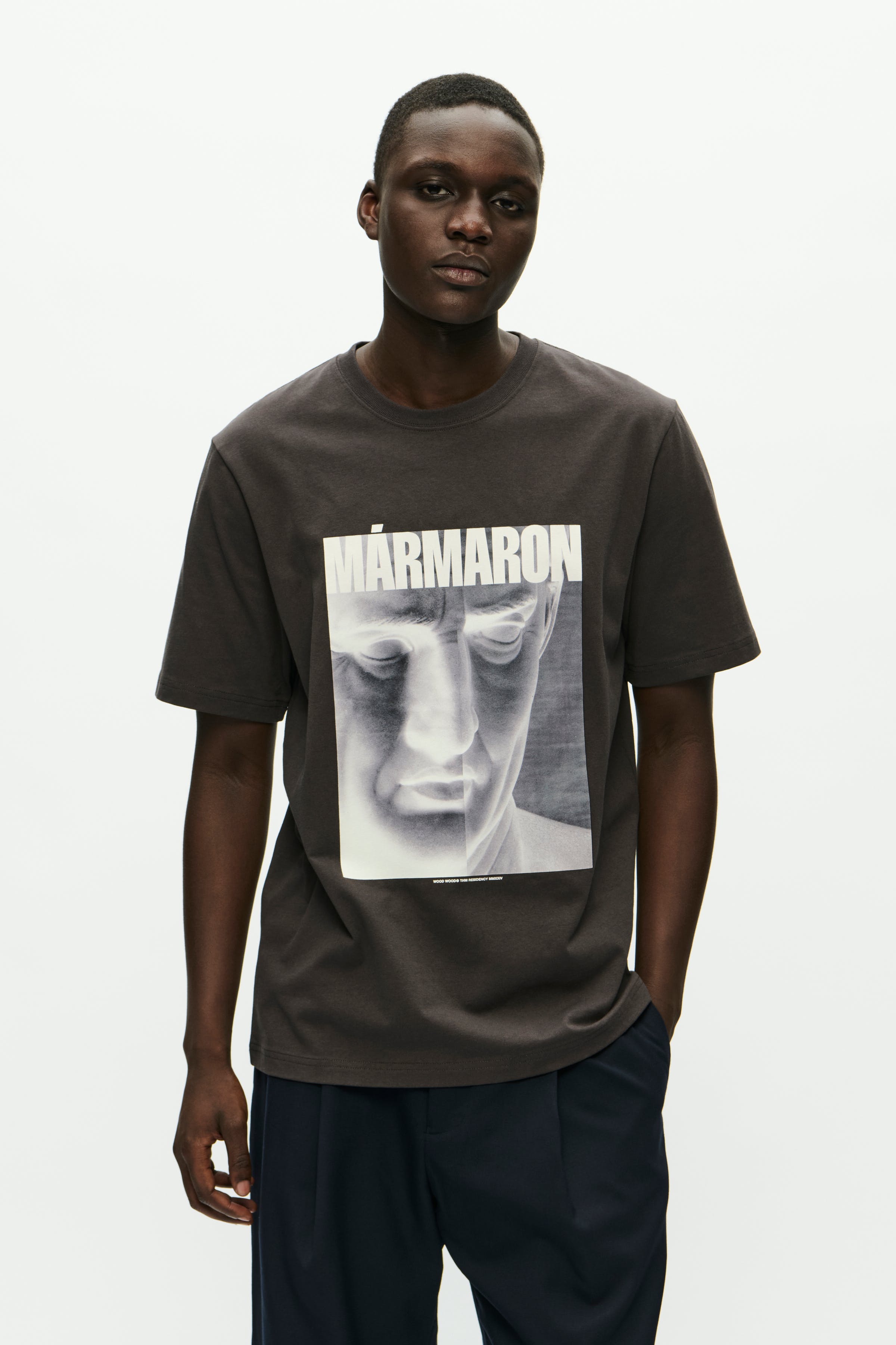 WWBobby Marmaron T-shirt LOOKBOOK FRONT 30250412-191102