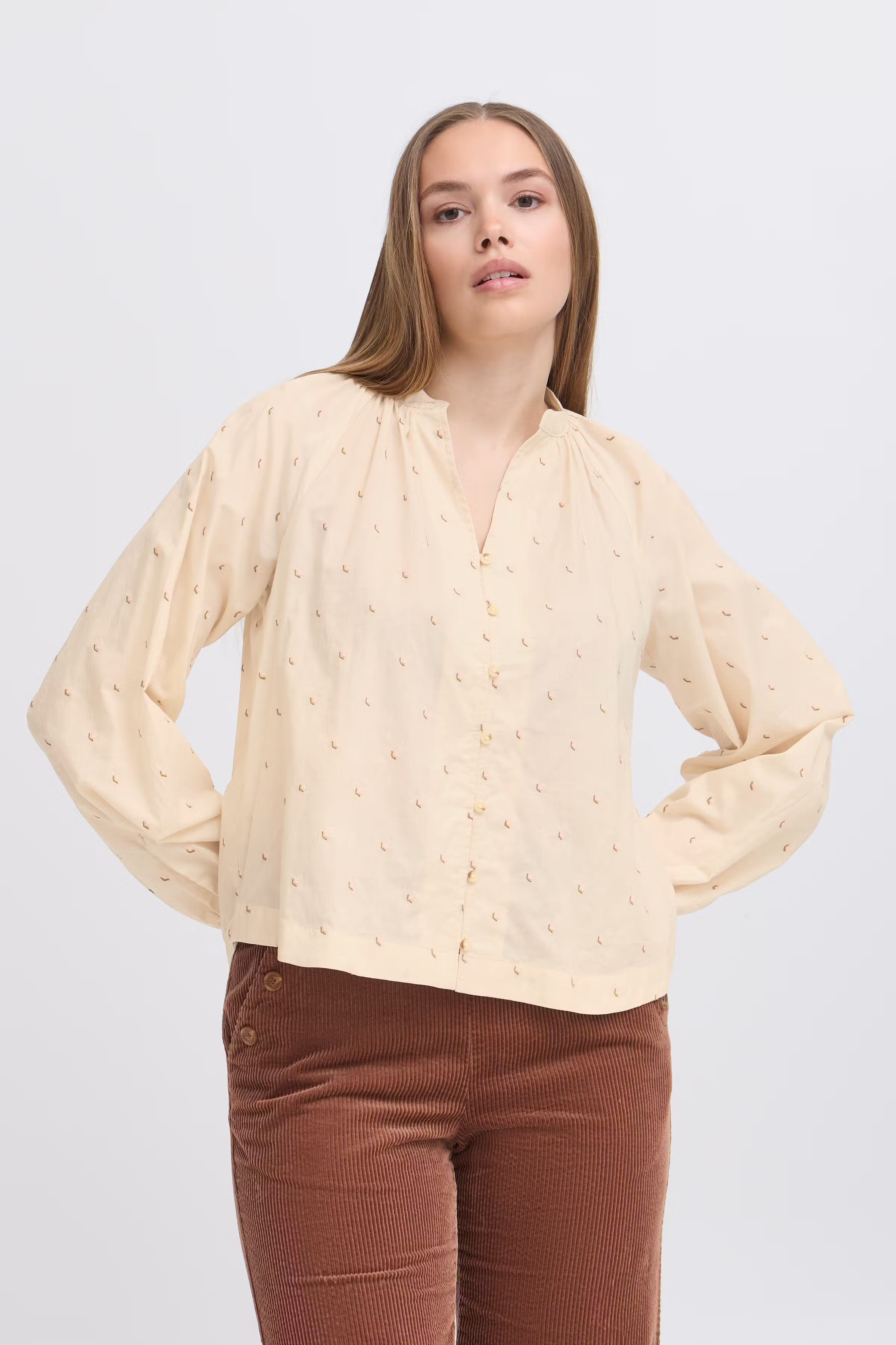 IRSALLY Overhemd LOOKBOOK FRONT 20124029-900000133
