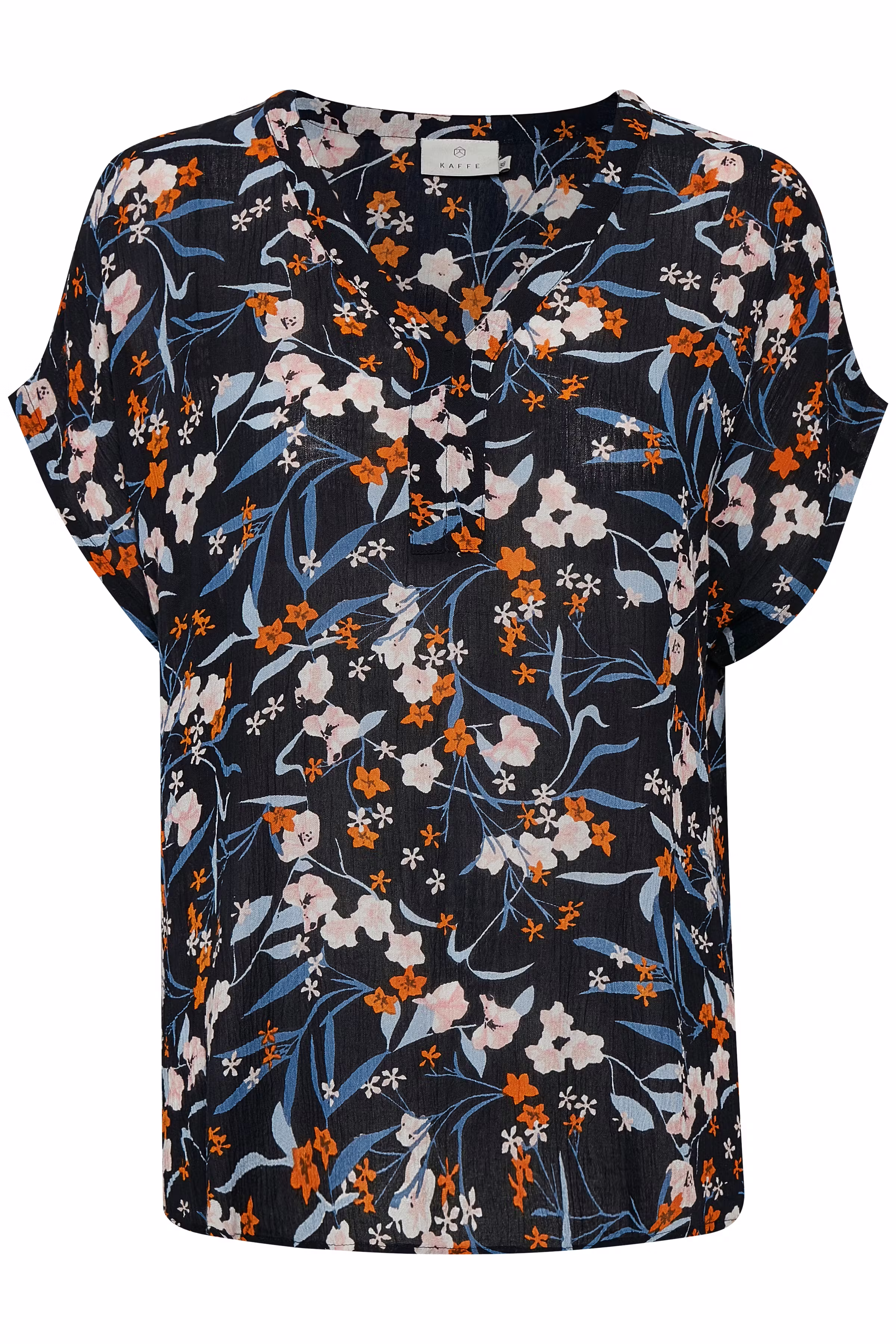 Kortärmad blus PACK FRONT 10503177-52737