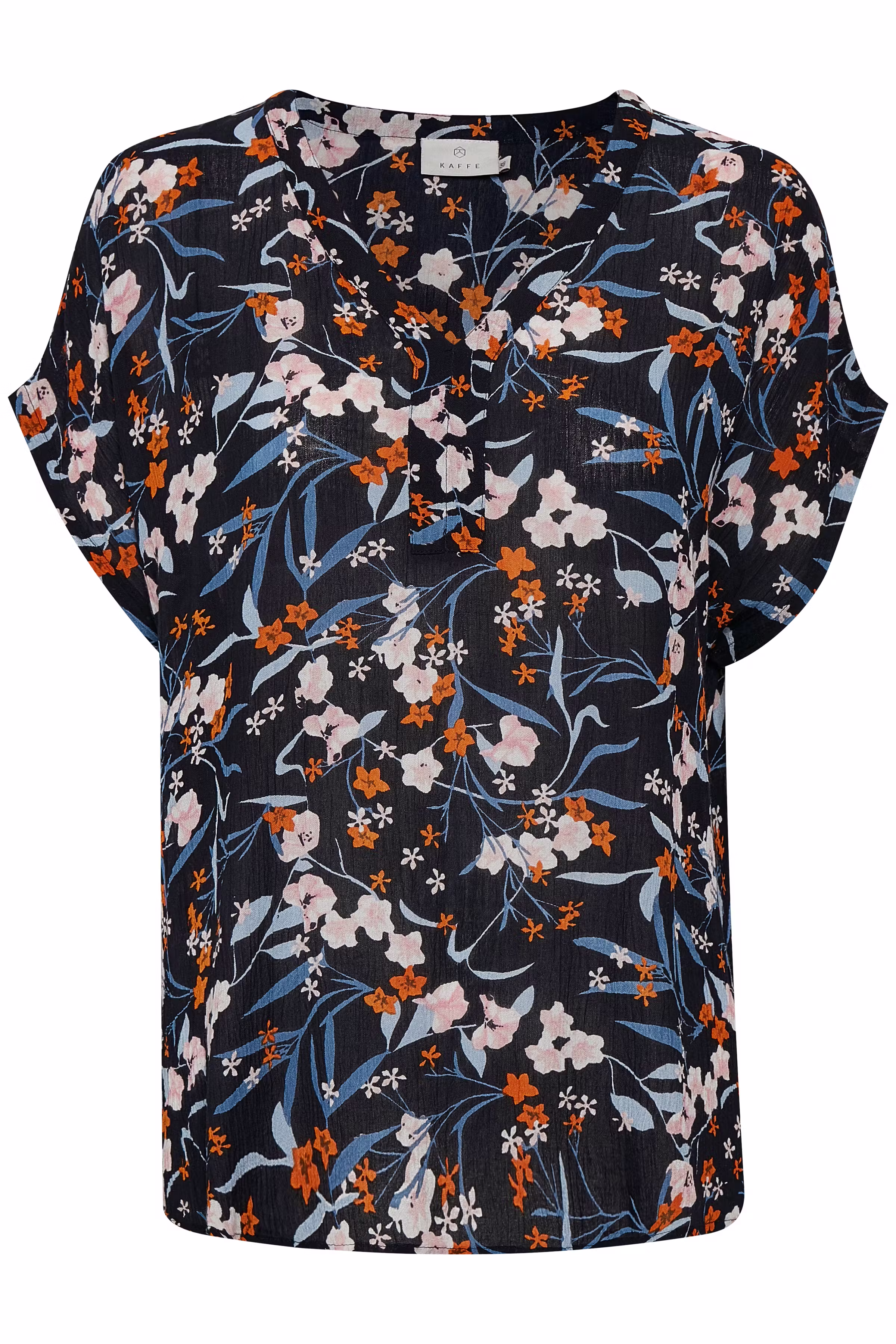 Blouse with short sleeve PACK FRONT 10503177-52737