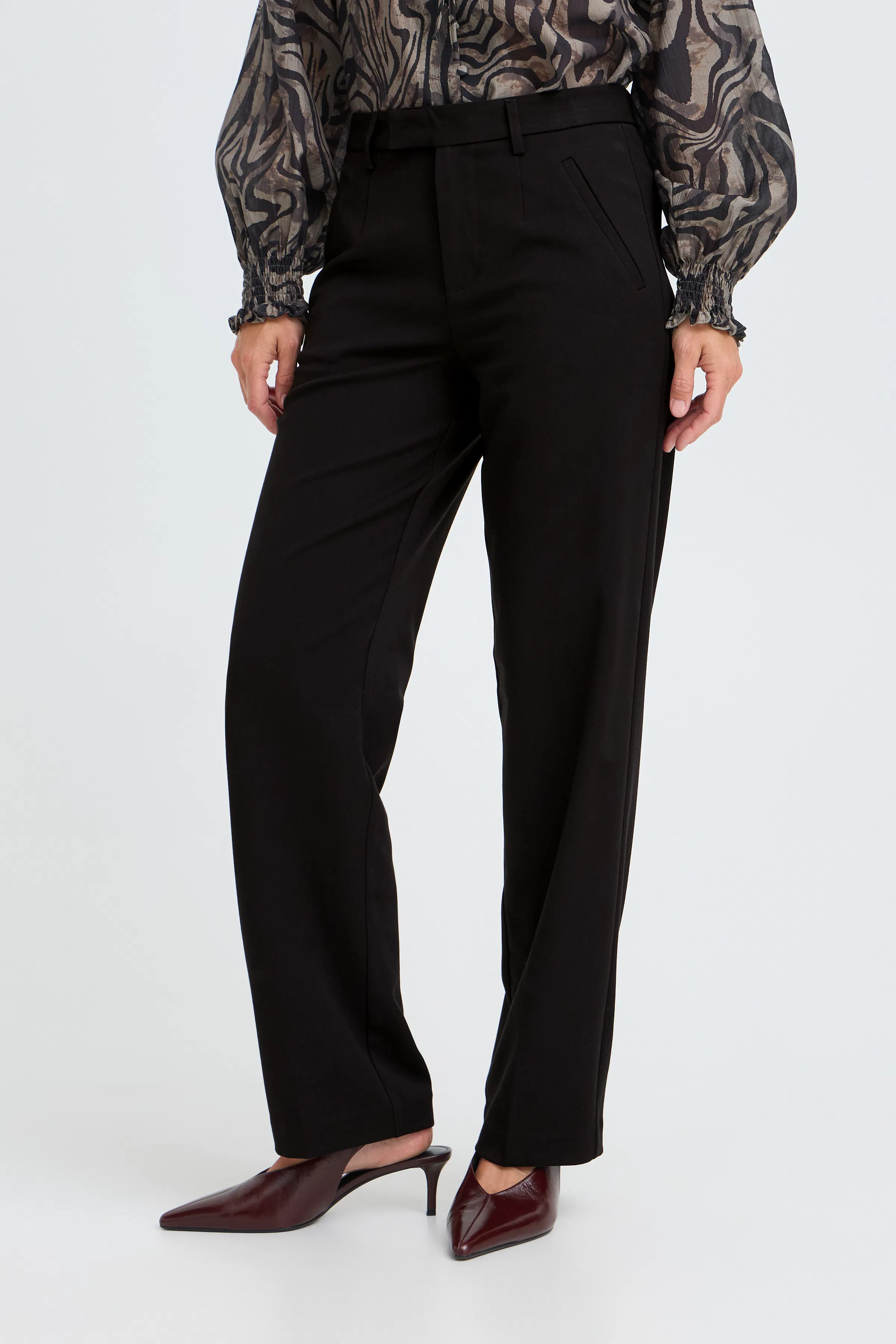 PZLEONORA Bukser LOOKBOOK FRONT 50206251-193911