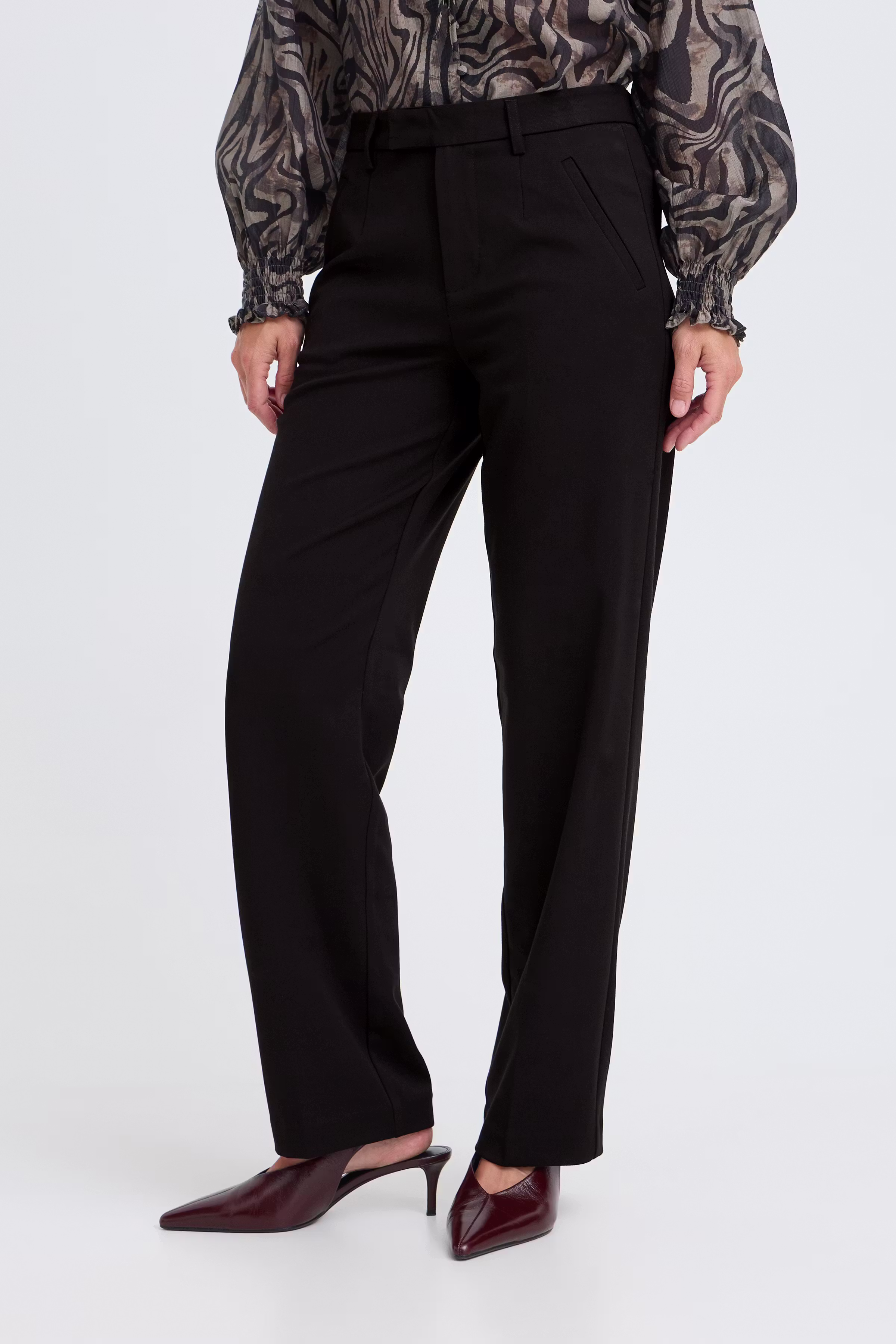 PZLEONORA Bukser LOOKBOOK FRONT 50206251-193911