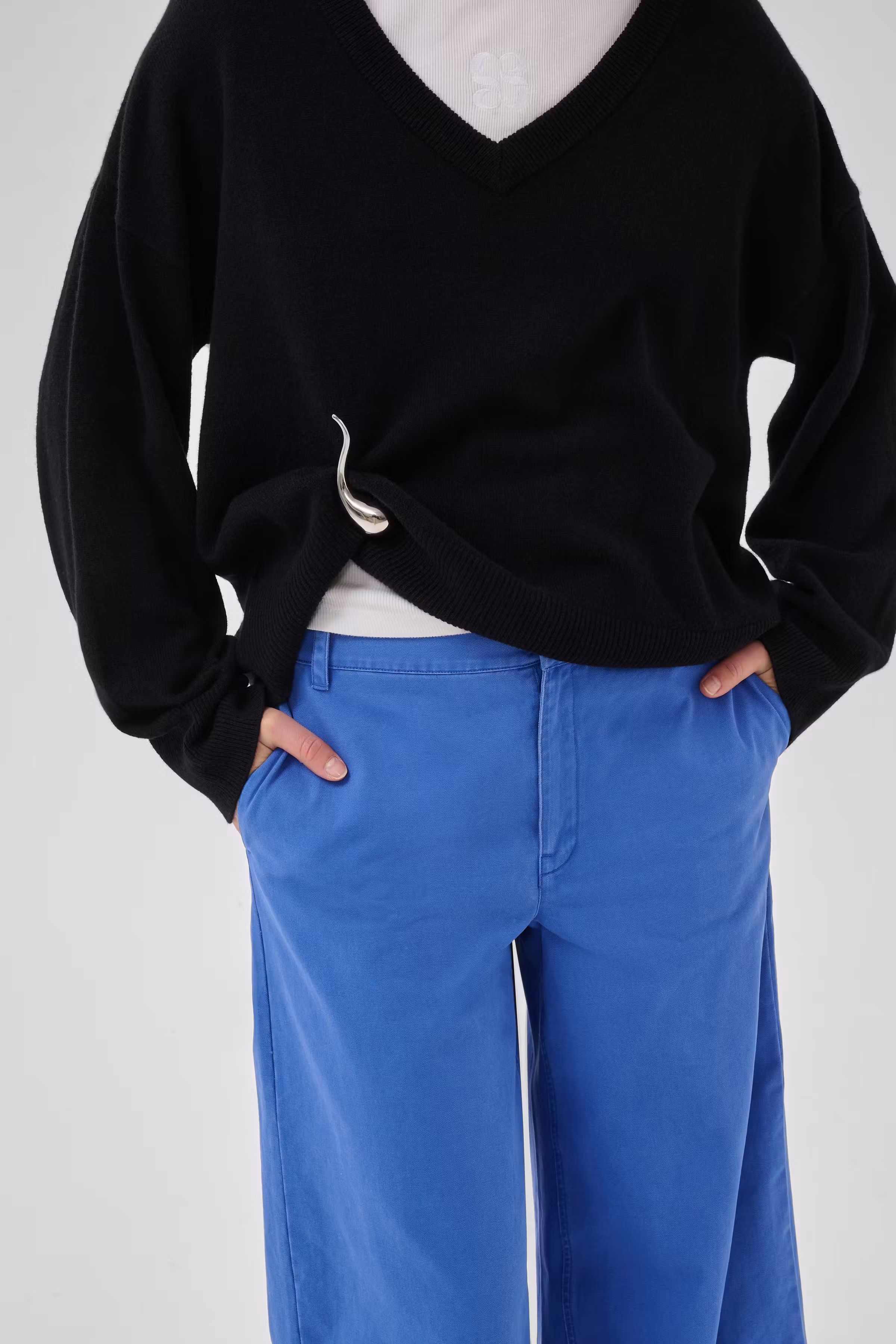 MWLisva Wide jeans LOOKBOOK DETAIL 10705437-110081