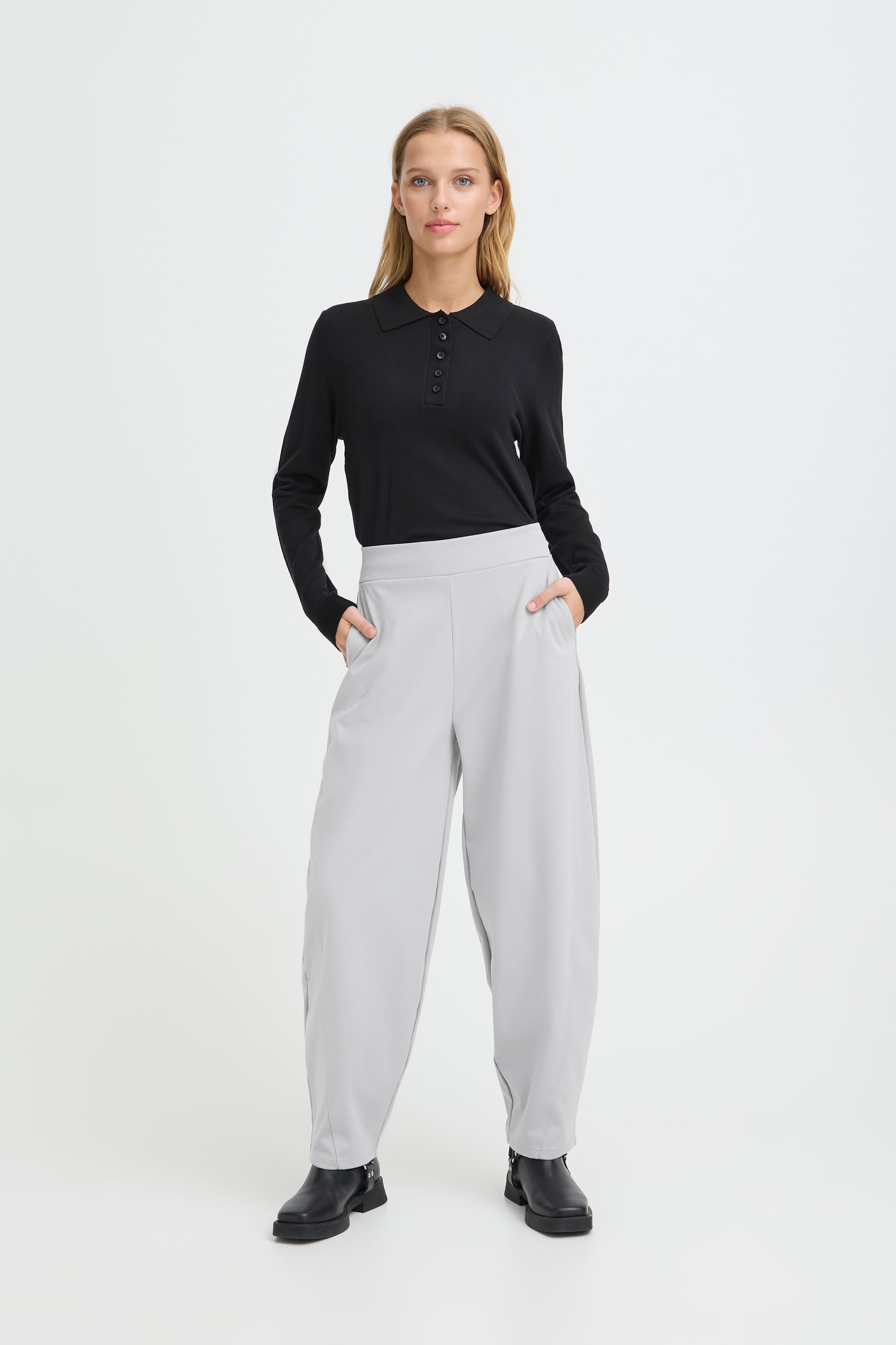 IXKATE BARREL Trousers LOOKBOOK FRONT 20123727-163916