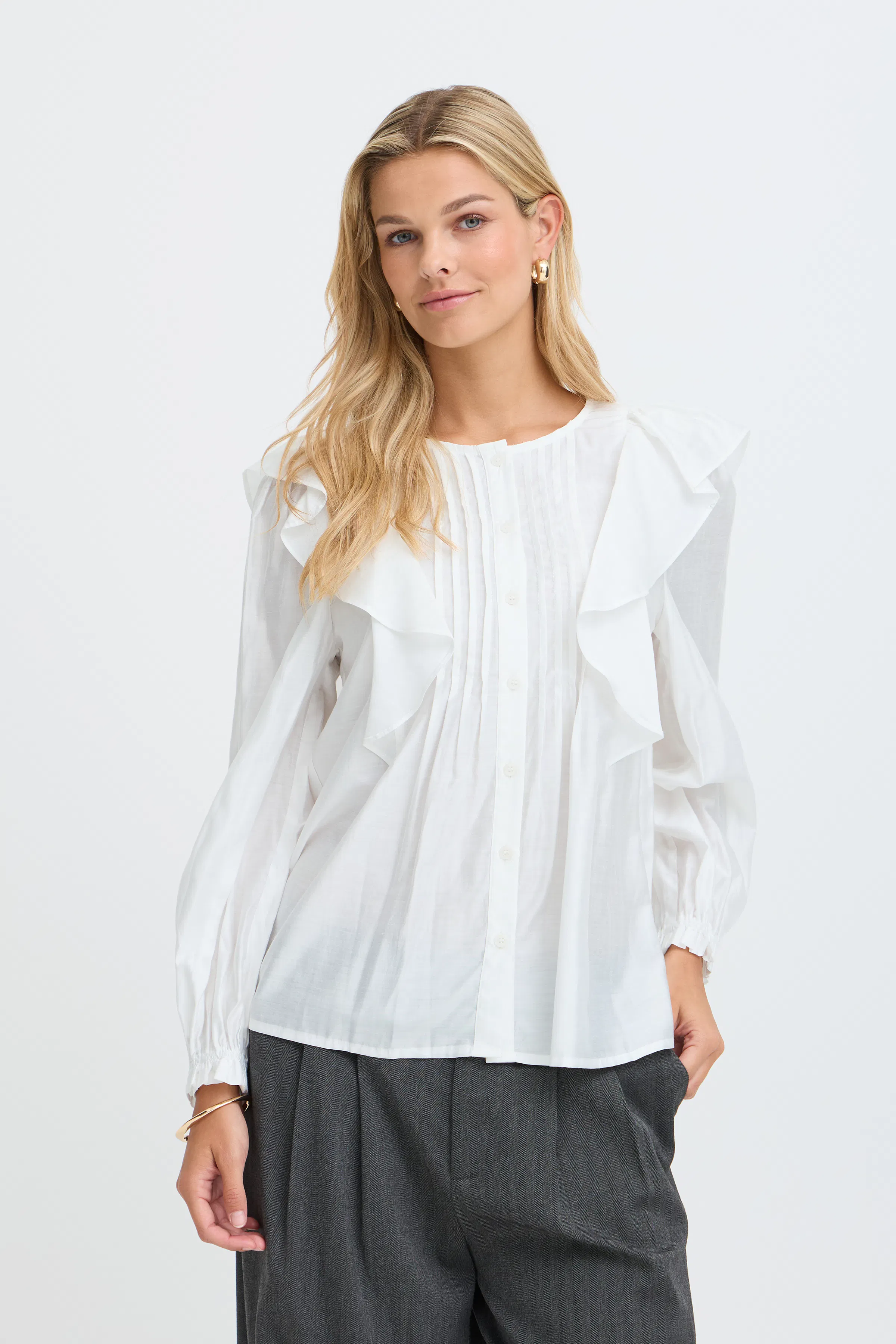 FRKORI Bluse LOOKBOOK FRONT 20618459-110701