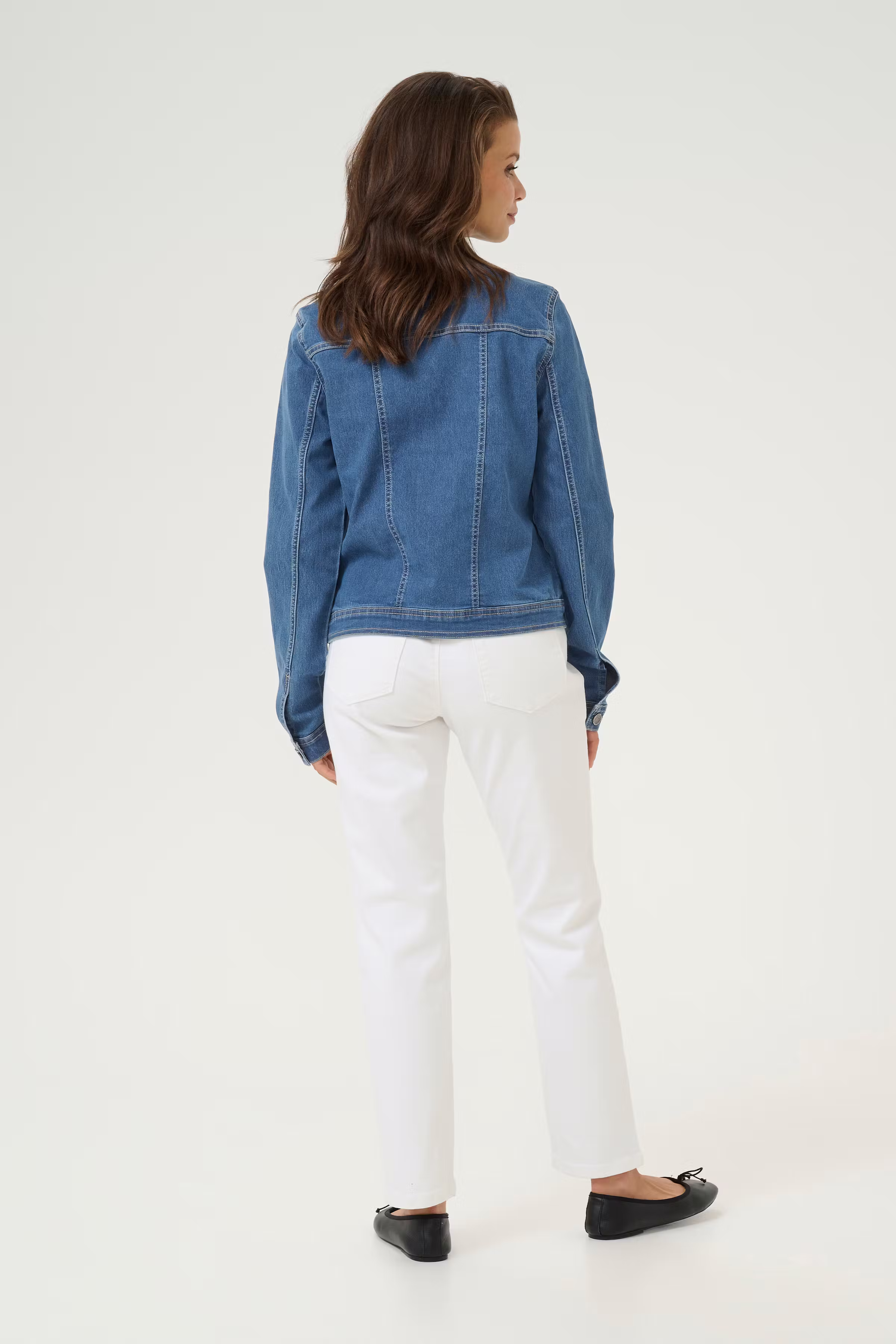 KAvicky Manteau en Denim LOOKBOOK BACK 10505380-103758