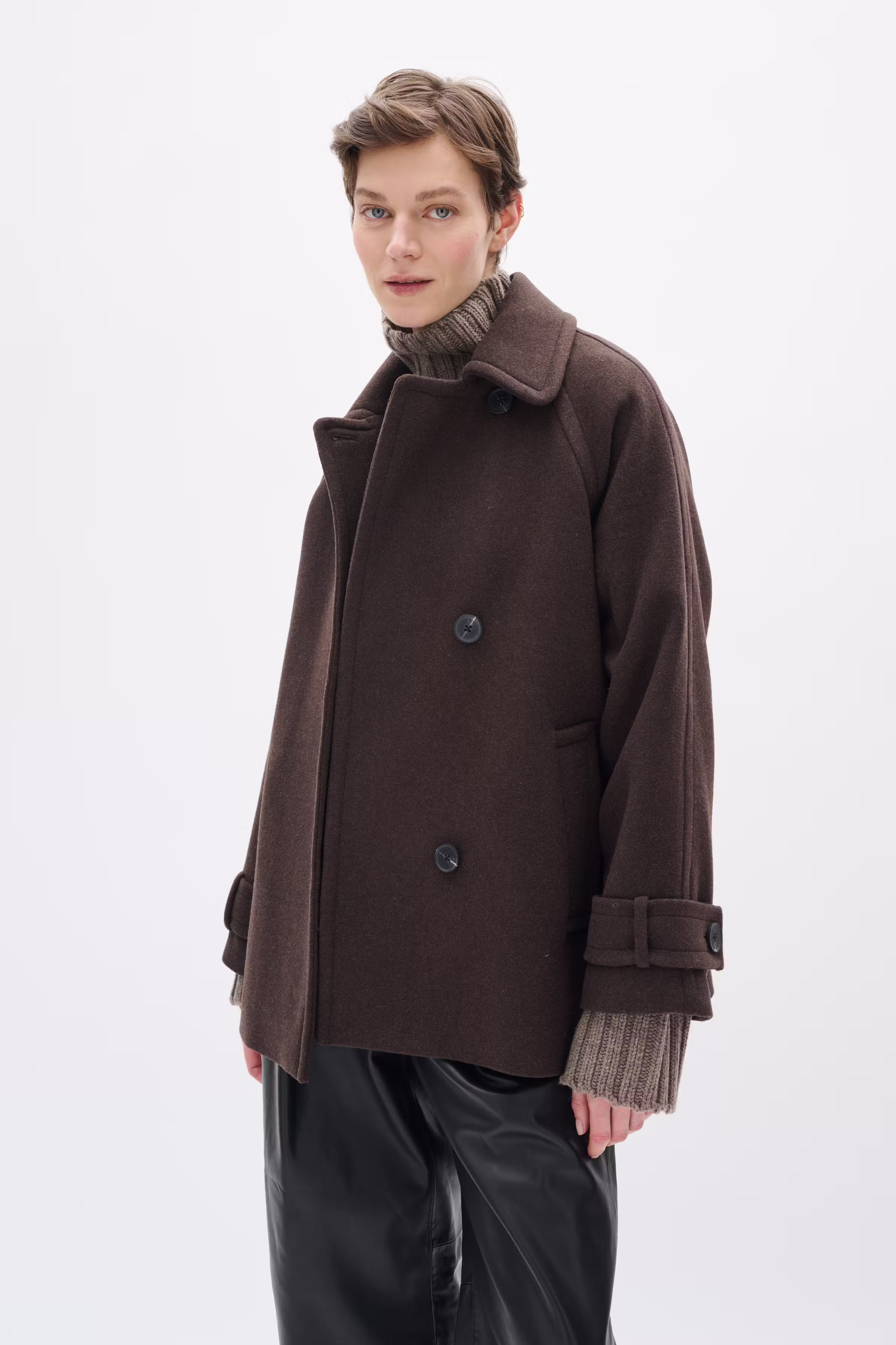 ThoraIW Minona Overtøj LOOKBOOK FRONT 30111082-191109
